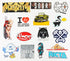 Bundle Skate Sticker Pack #71 - SkateboardStickers.com