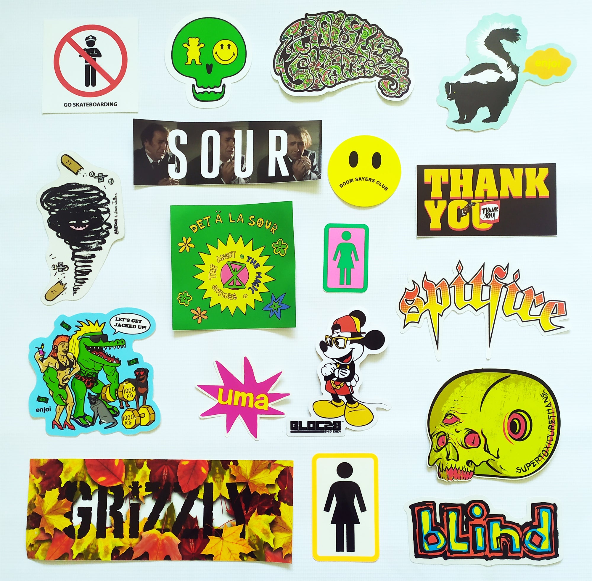 Bundle Skate Sticker Pack #91