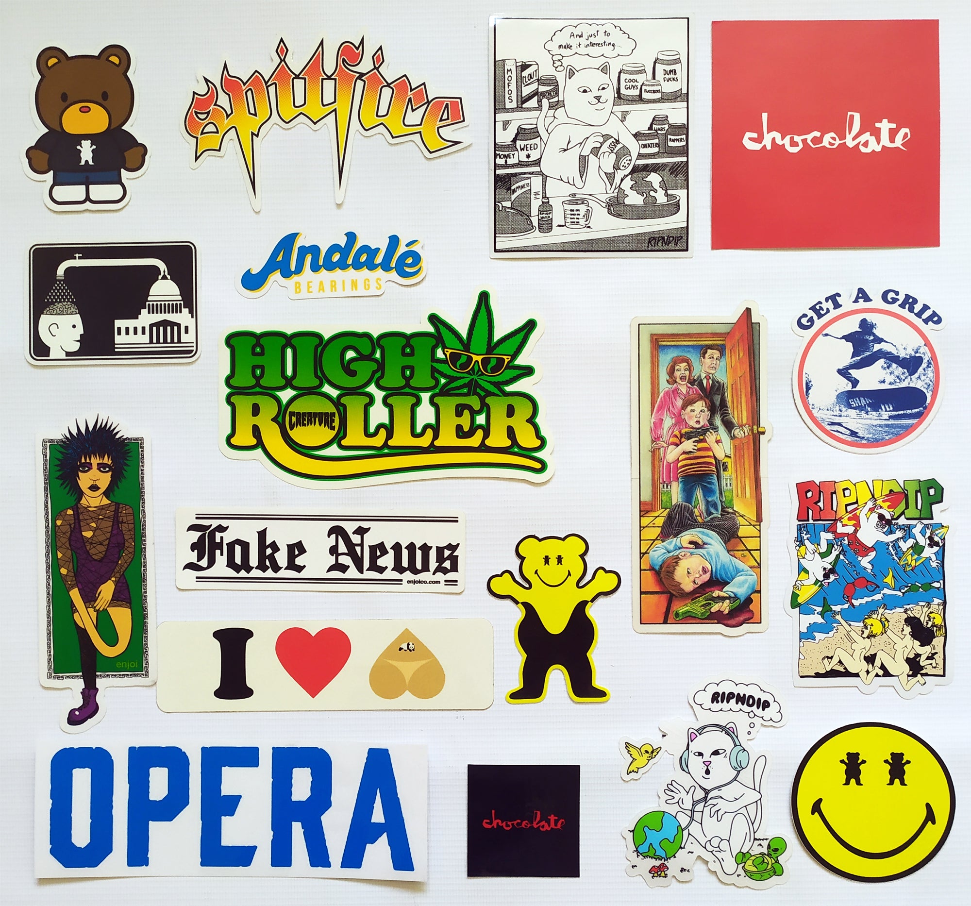 Bundle Skate Sticker Pack #94