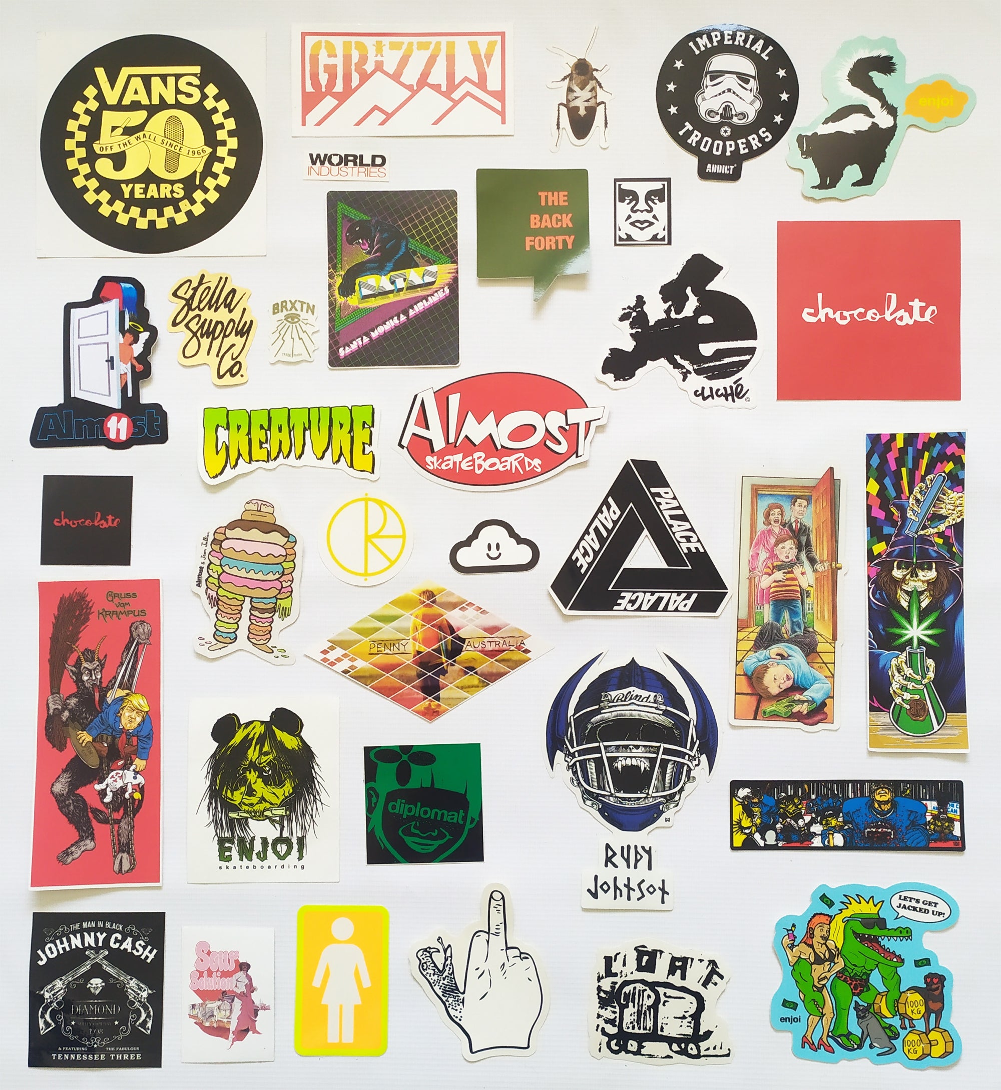 Bundle Skate Sticker Pack #96