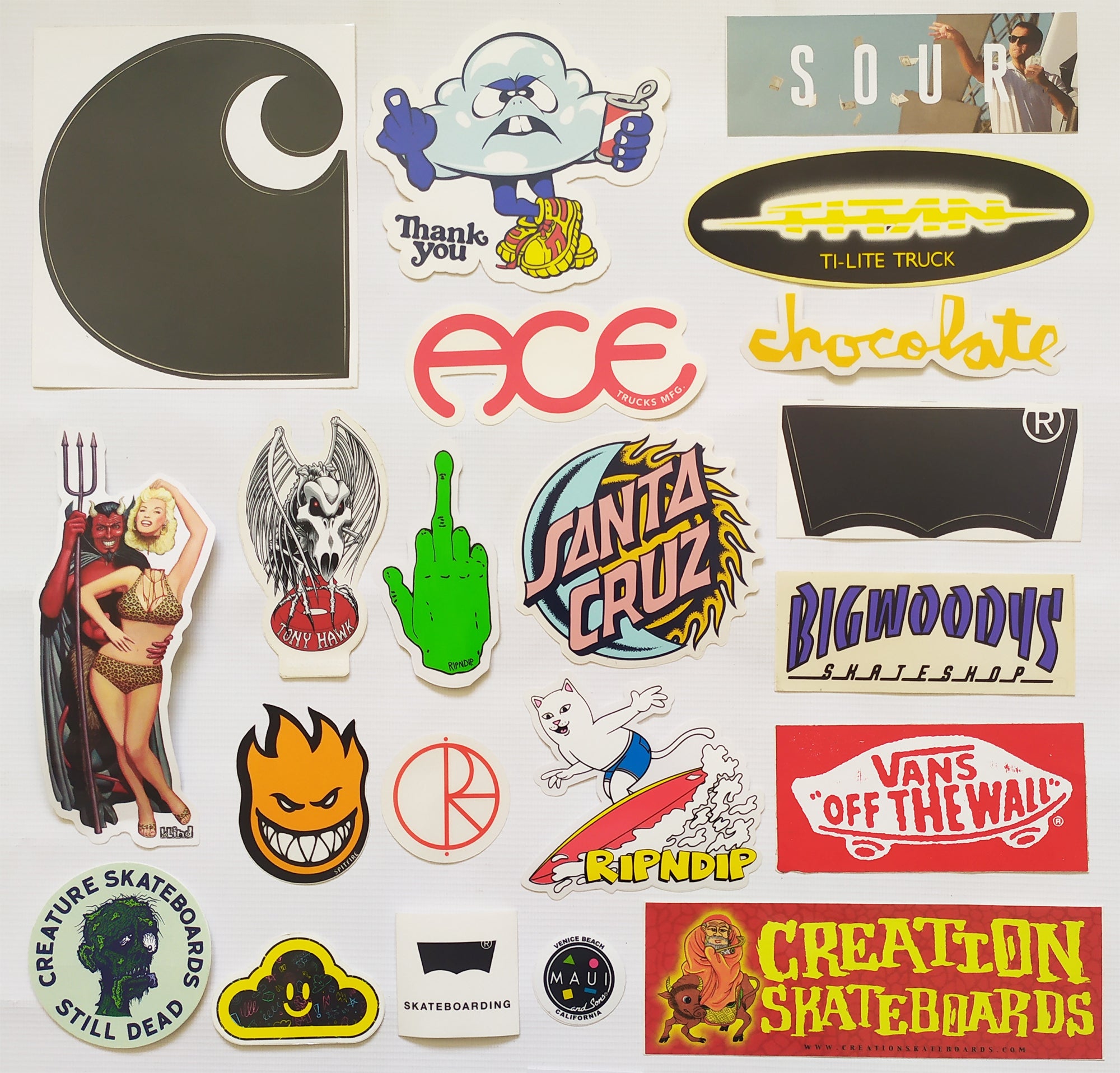 Bundle Skate Sticker Pack #99