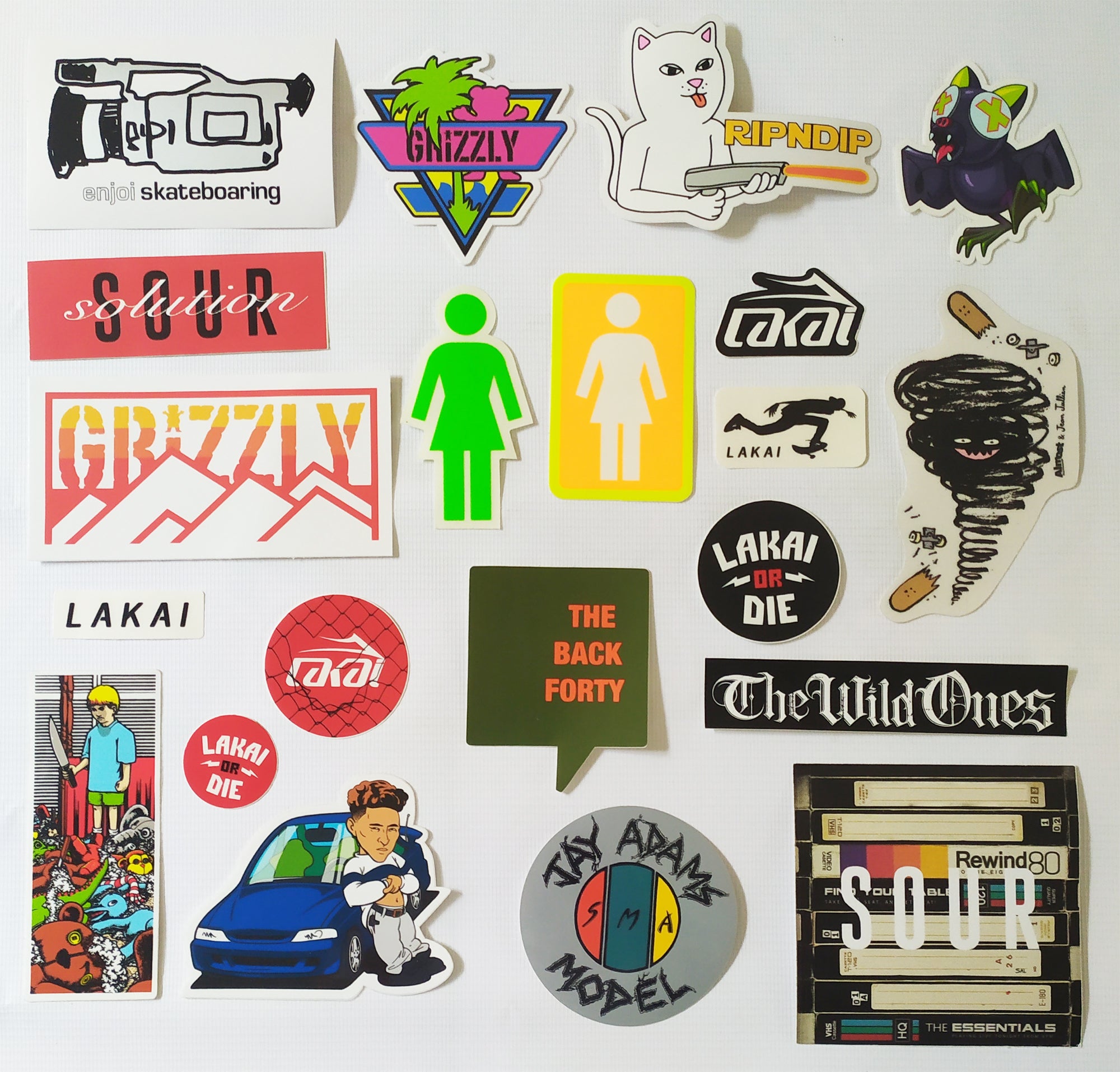 Bundle Skate Sticker Pack #66 - SkateboardStickers.com