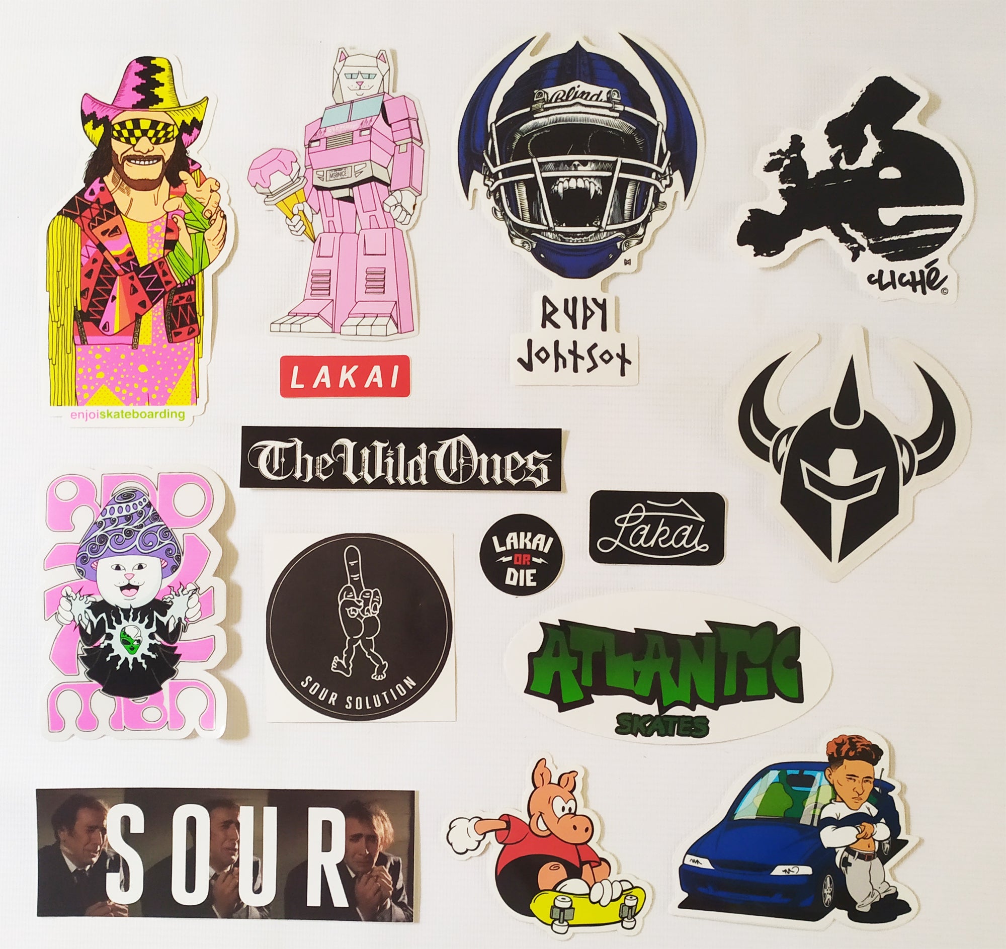 Bundle Skate Sticker Pack #69 - SkateboardStickers.com