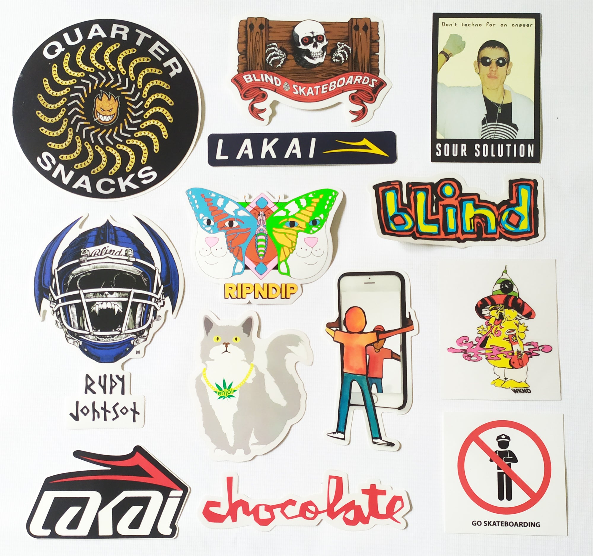 Bundle Skate Sticker Pack #79 - SkateboardStickers.com
