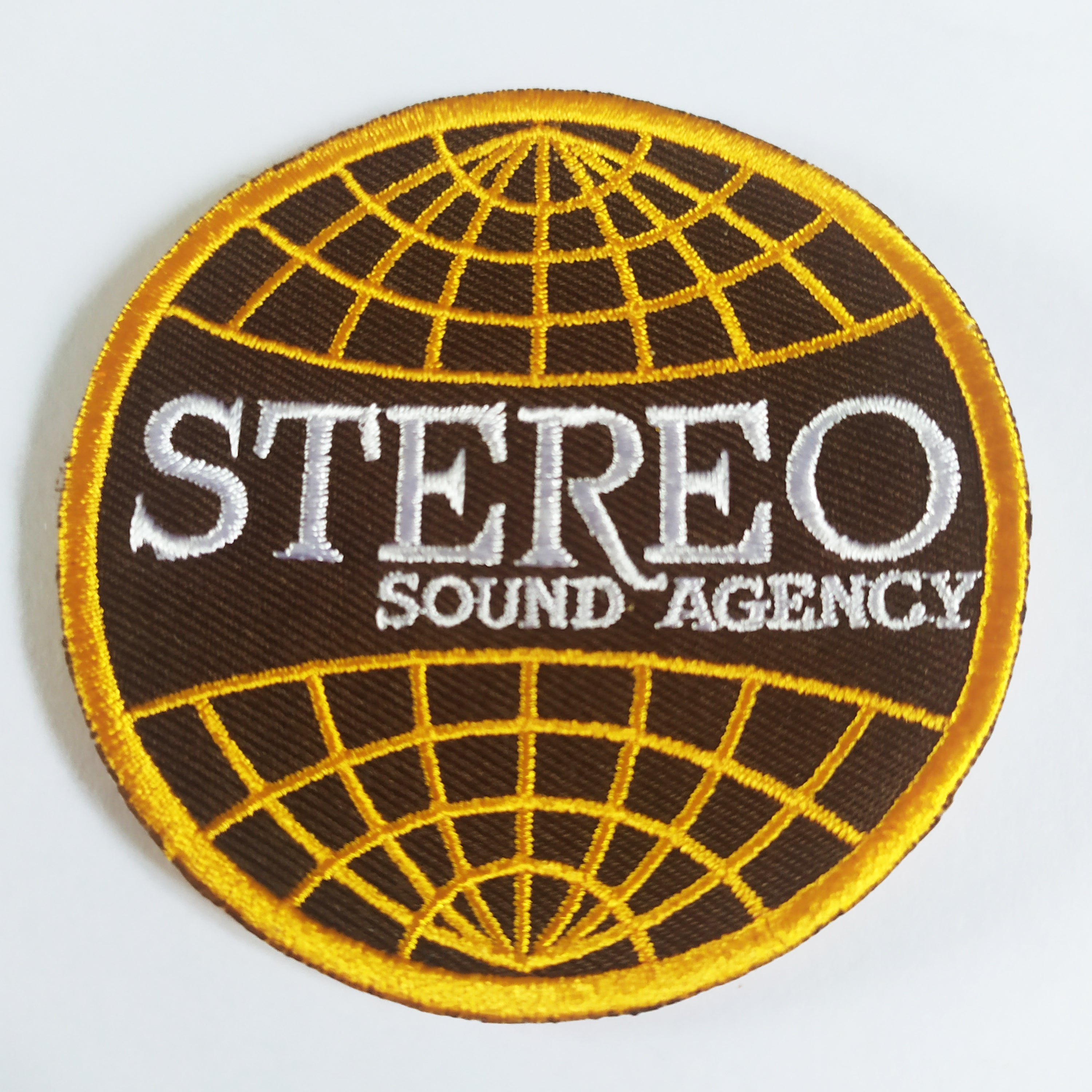 Stereo Skateboards Patch - Brown - New Old Stock from the 90s