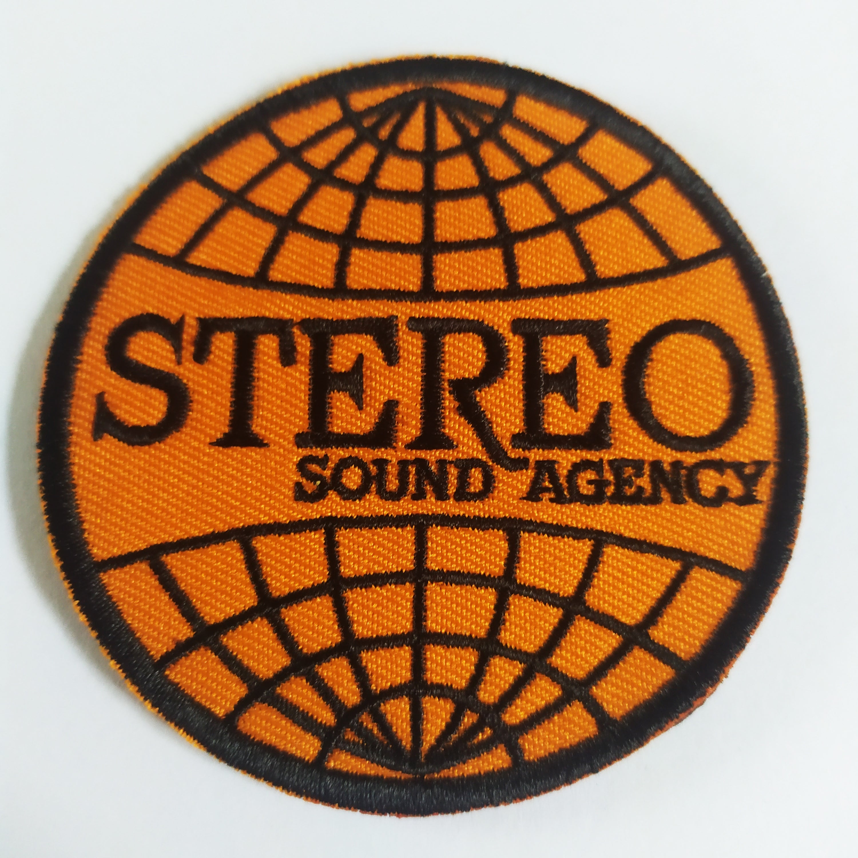 Stereo Skateboards Patch - Orange - New Old Stock from the 90s
