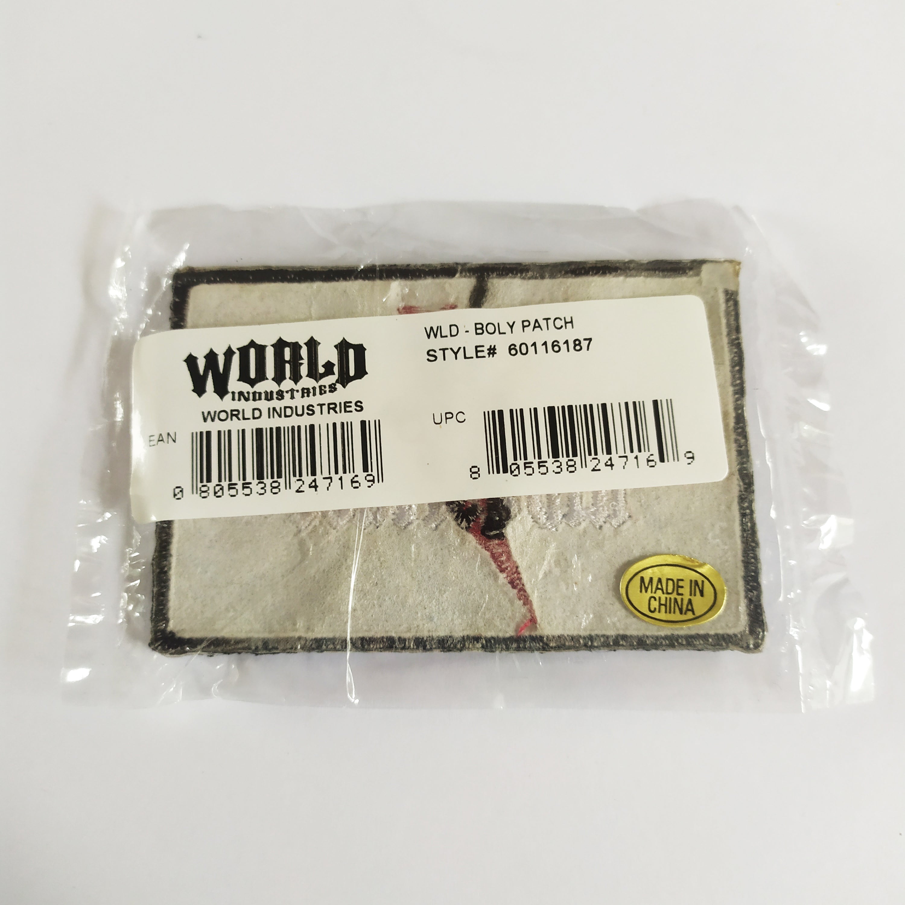 World Industries Skate Patch - Sealed New Old Stock from the 90s