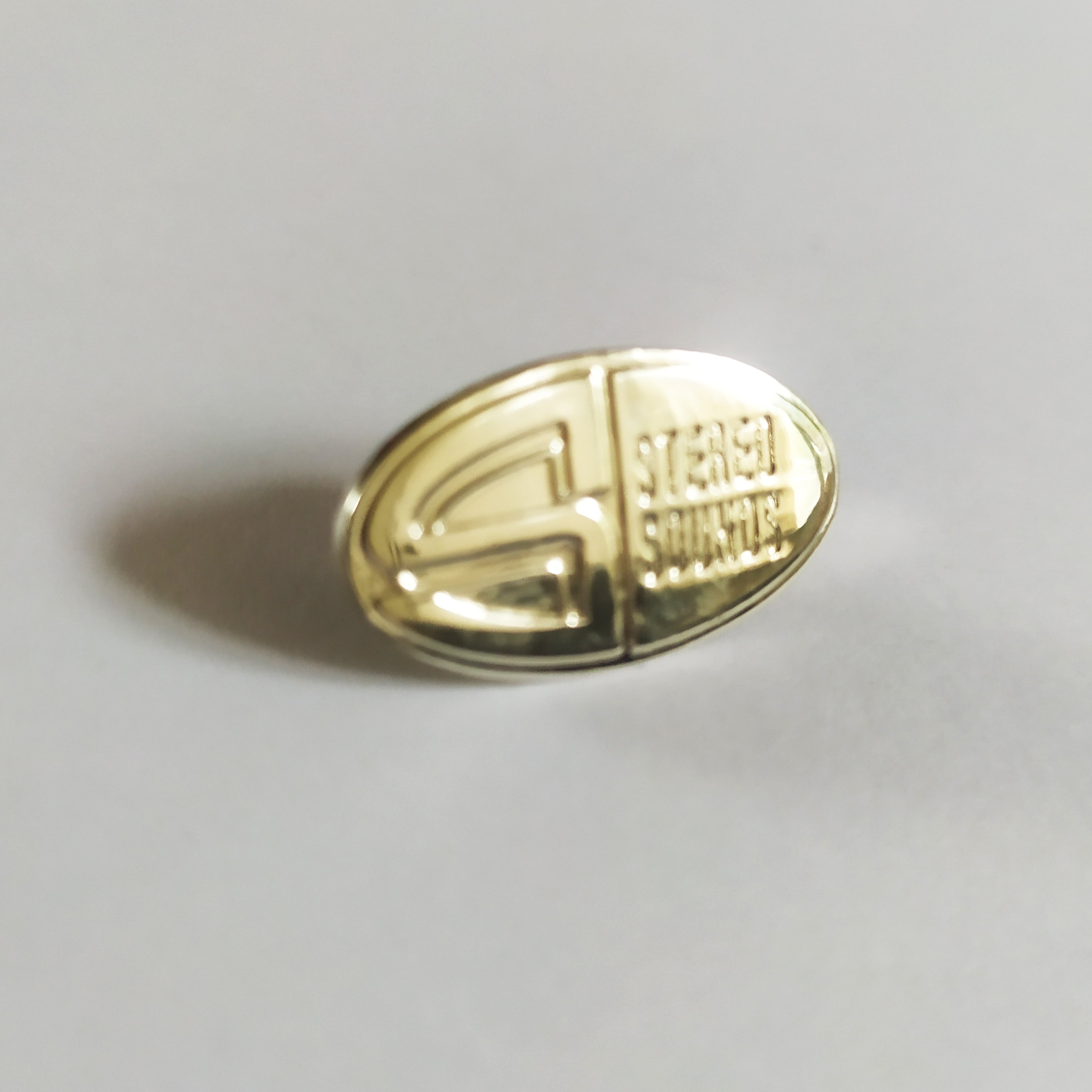 Stereo Skateboards Lapel Pin - New Old Stock from the 90s