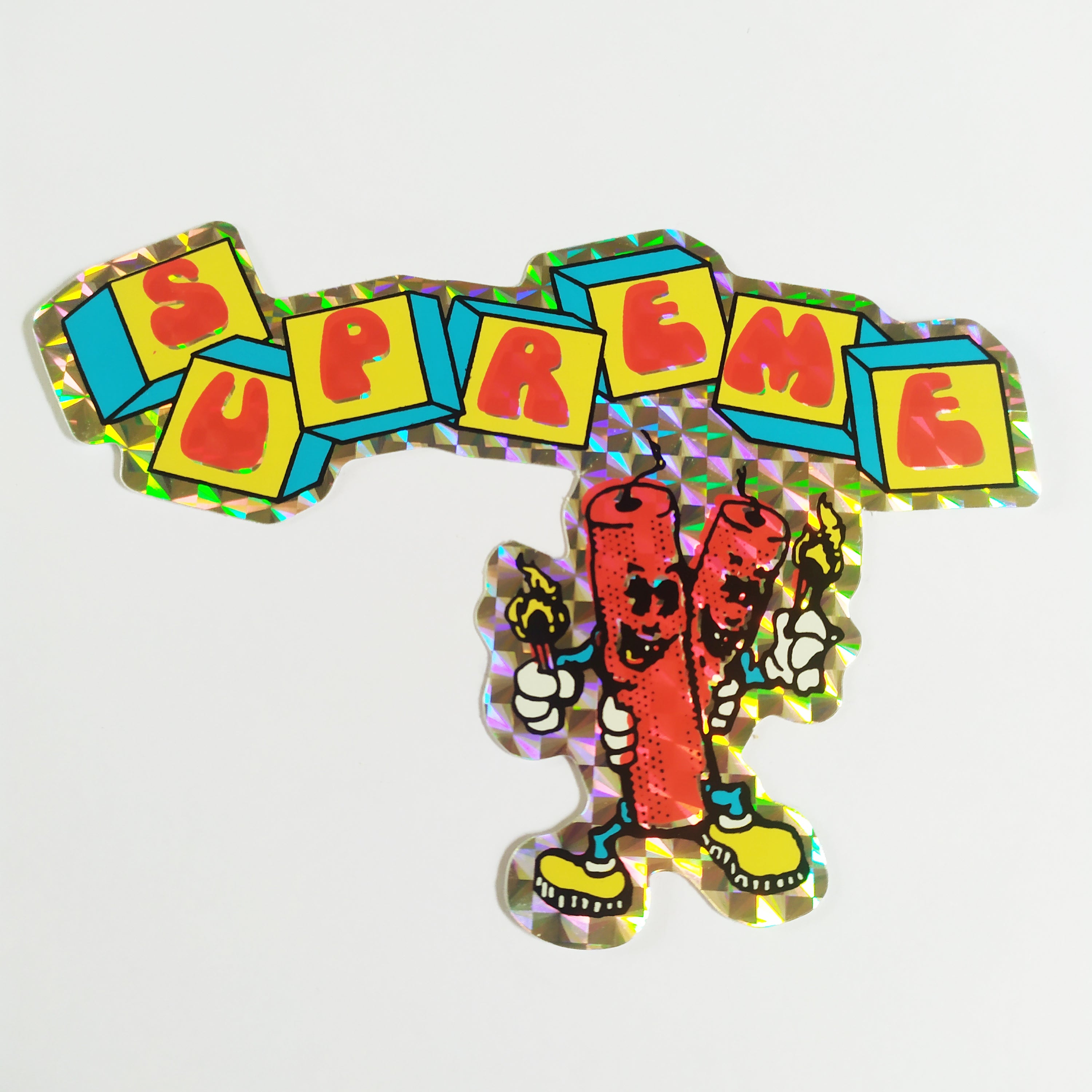 Supreme Skate Sticker (Holographic)