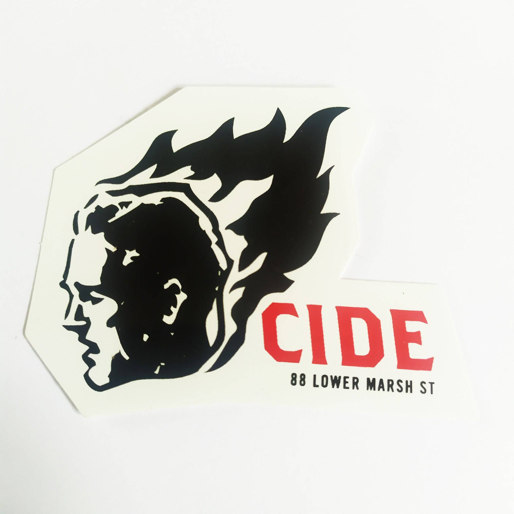 Cide Skateboard Sticker - SkateboardStickers.com
