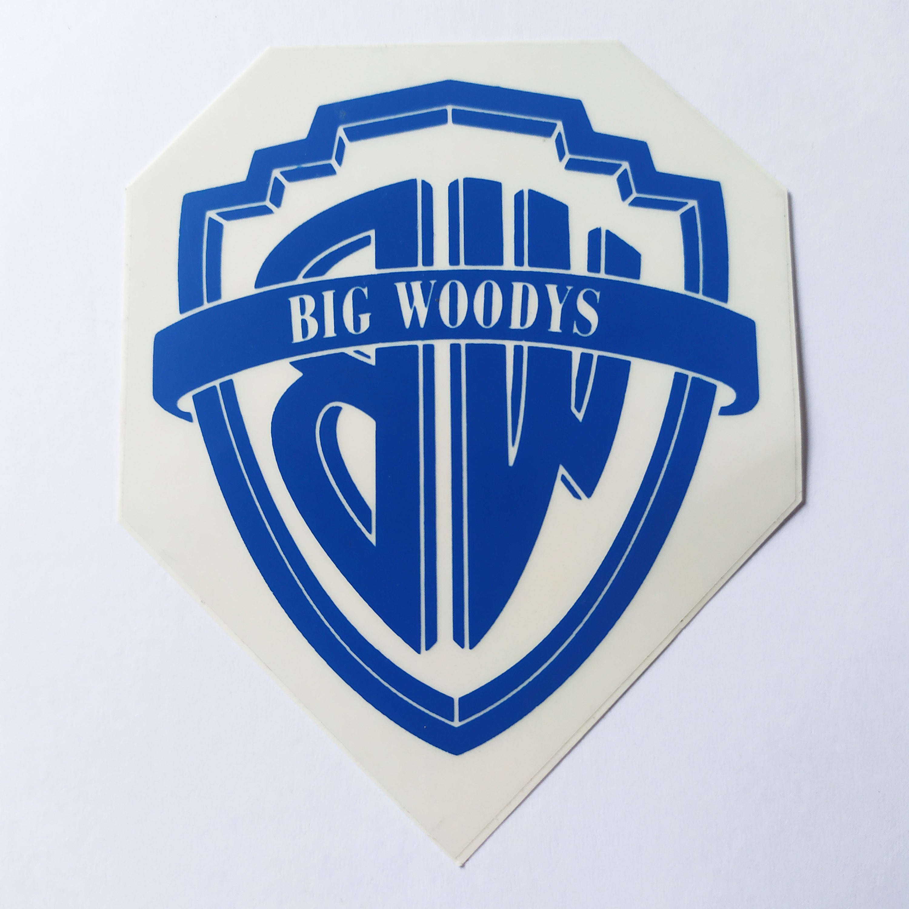 Big Woodys Skate Shop Sticker - SkateboardStickers.com
