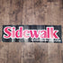 Sidewalk Skateboard Magazine Skate Sticker / Banner (damaged) - SkateboardStickers.com