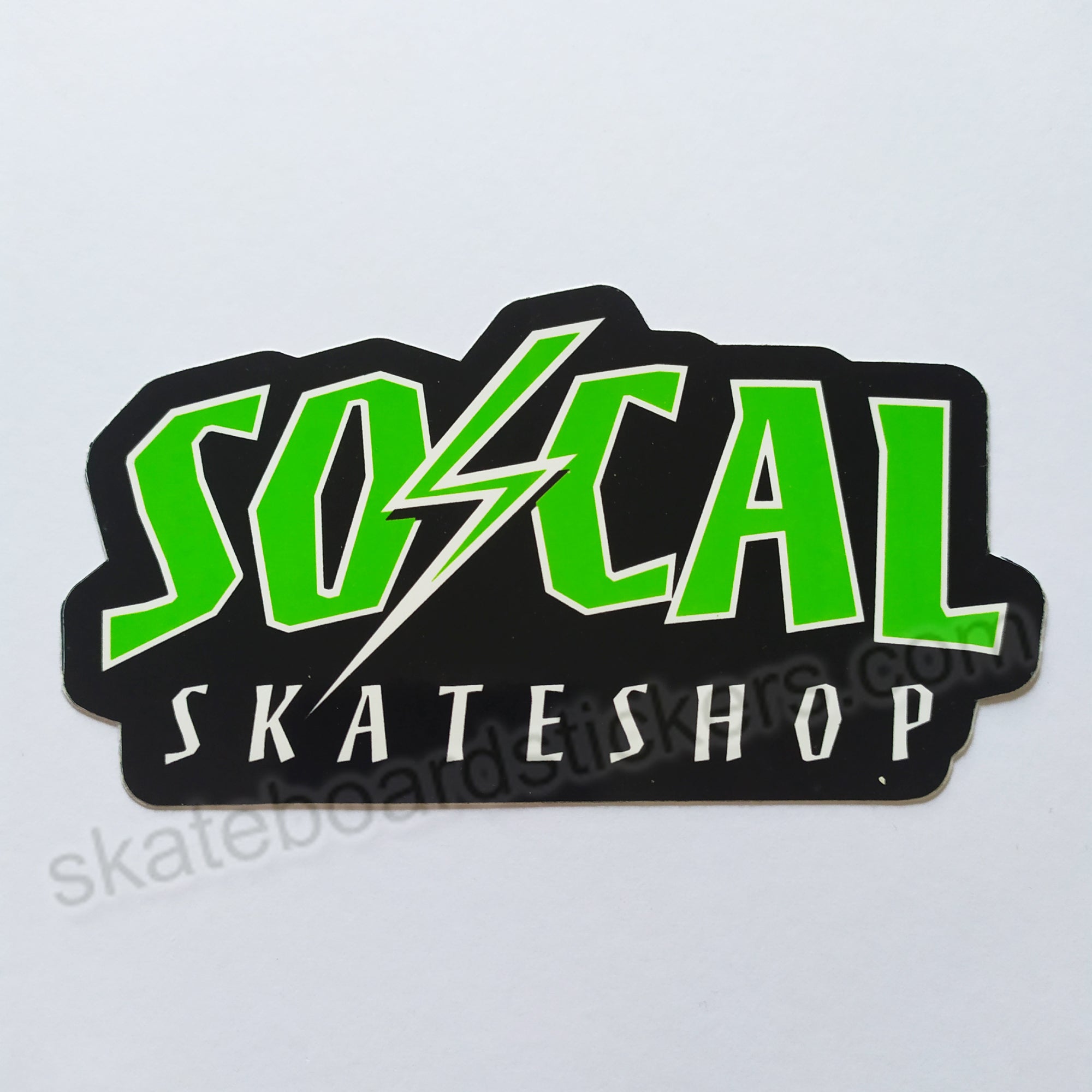 So Cal Skate Shop Skateboard Sticker - SkateboardStickers.com