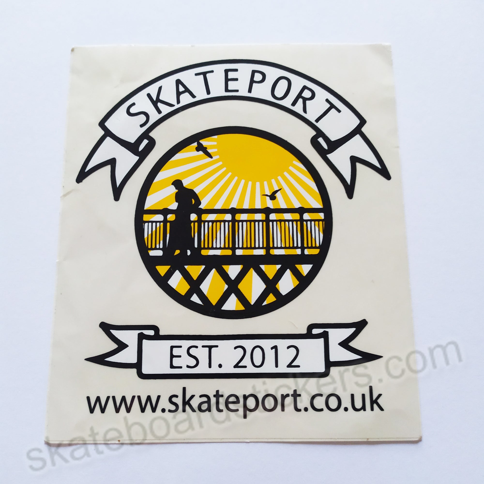 Skateport Skateboard Sticker - SkateboardStickers.com