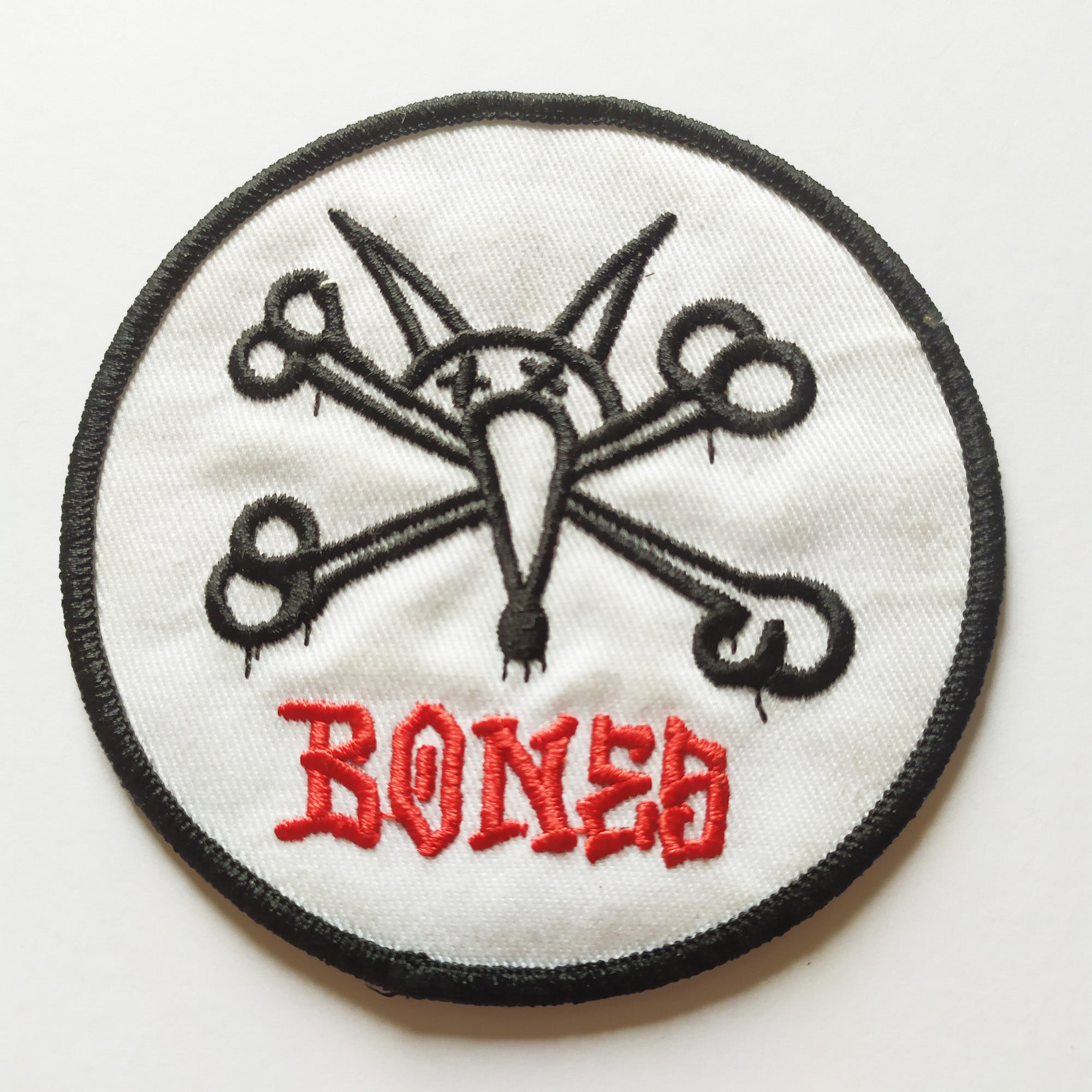 Powell Peralta - Bones Skate Patch - SkateboardStickers.com