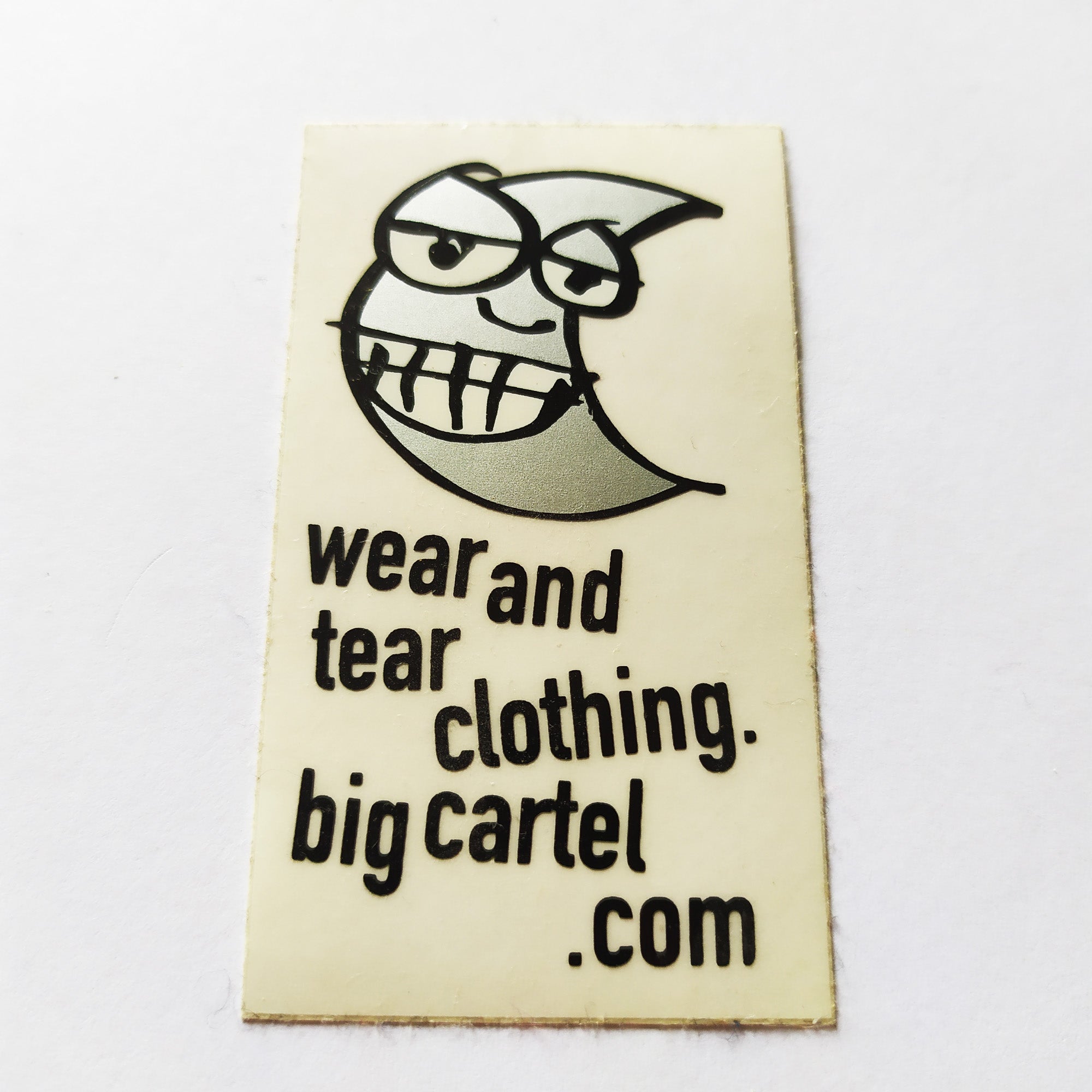 Wear & Tear Skateboard Sticker - SkateboardStickers.com
