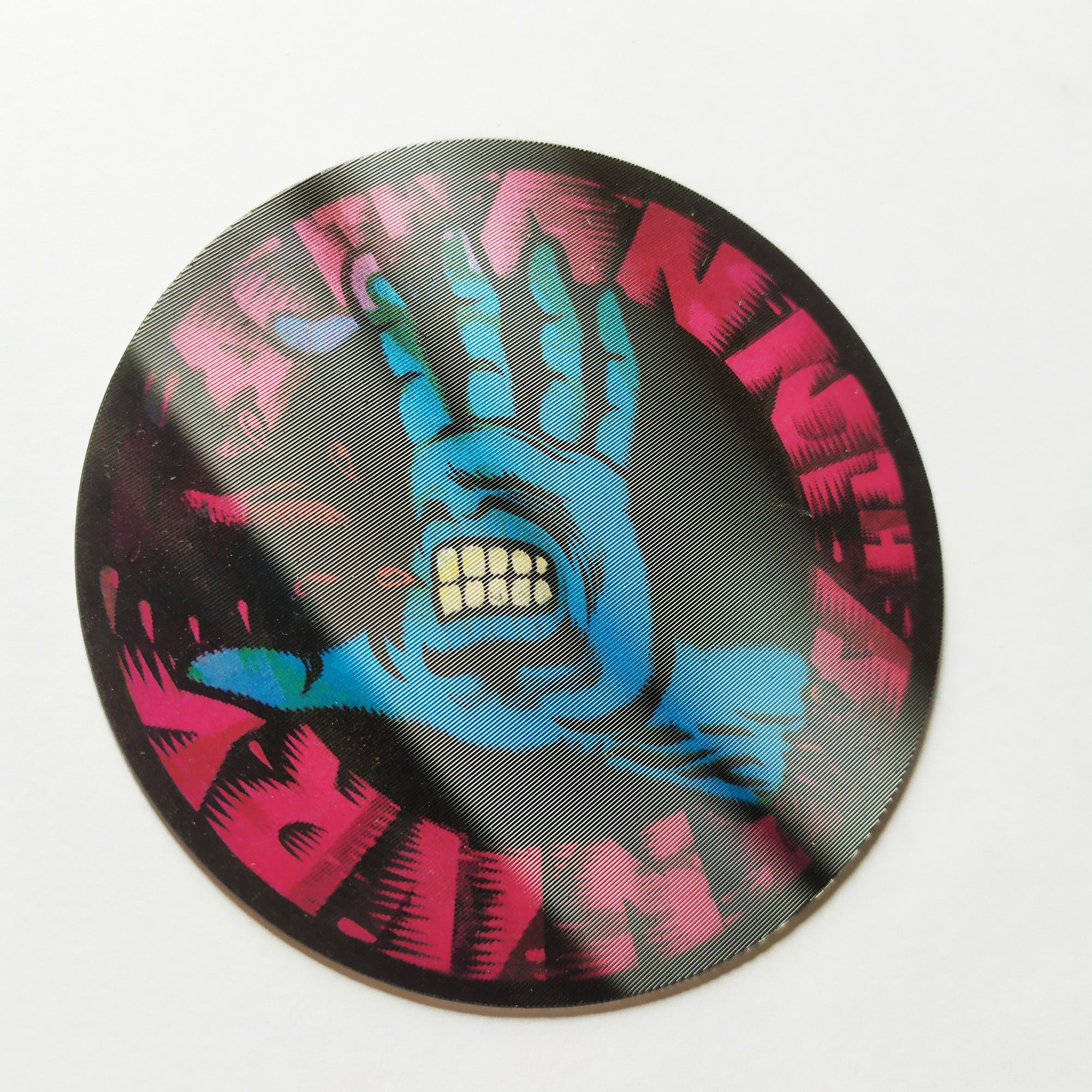 Santa Cruz - LENTICULAR Screaming Hand Skate Sticker - SkateboardStickers.com