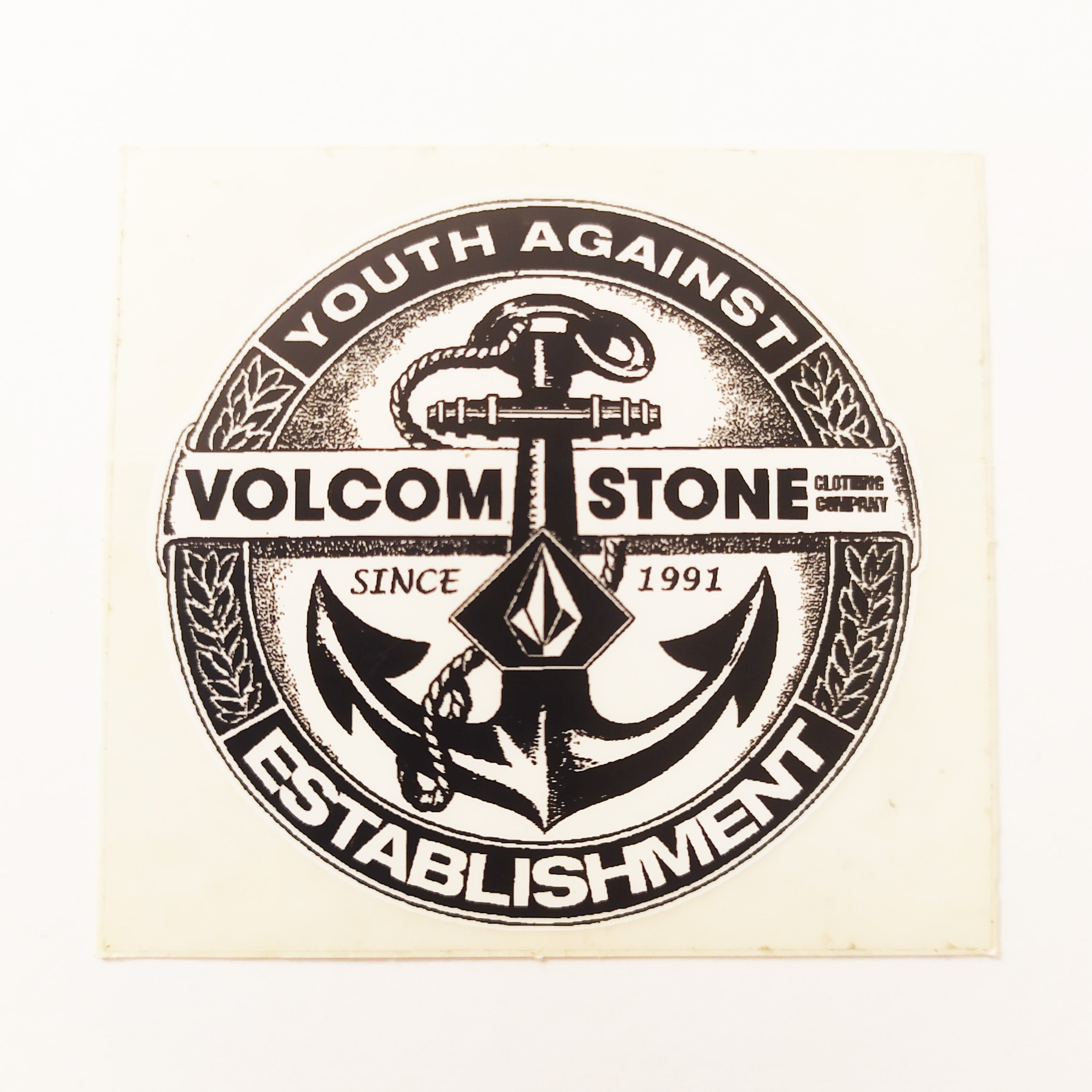 Volcom Stone Skateboard Sticker