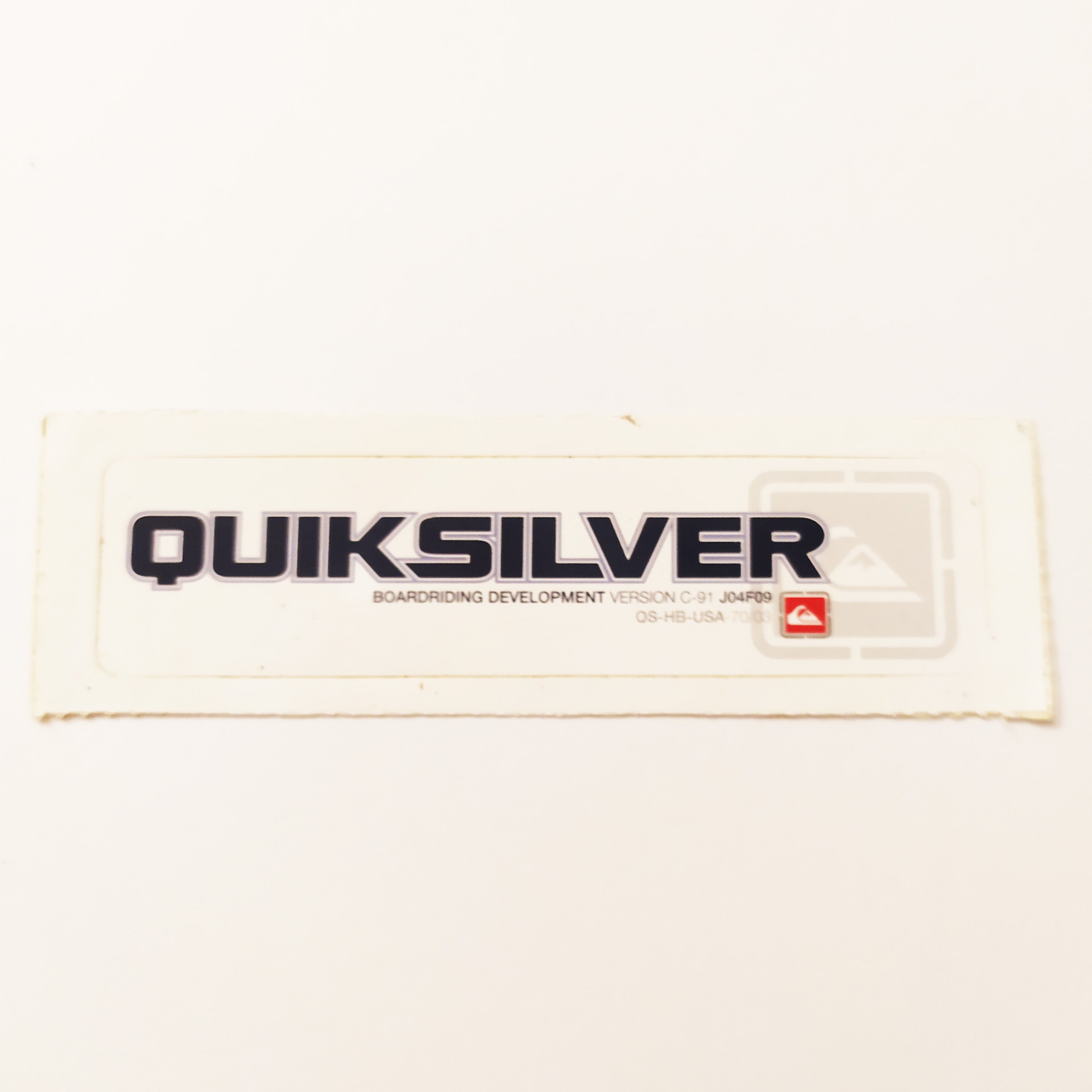 Quiksilver Surf Sticker