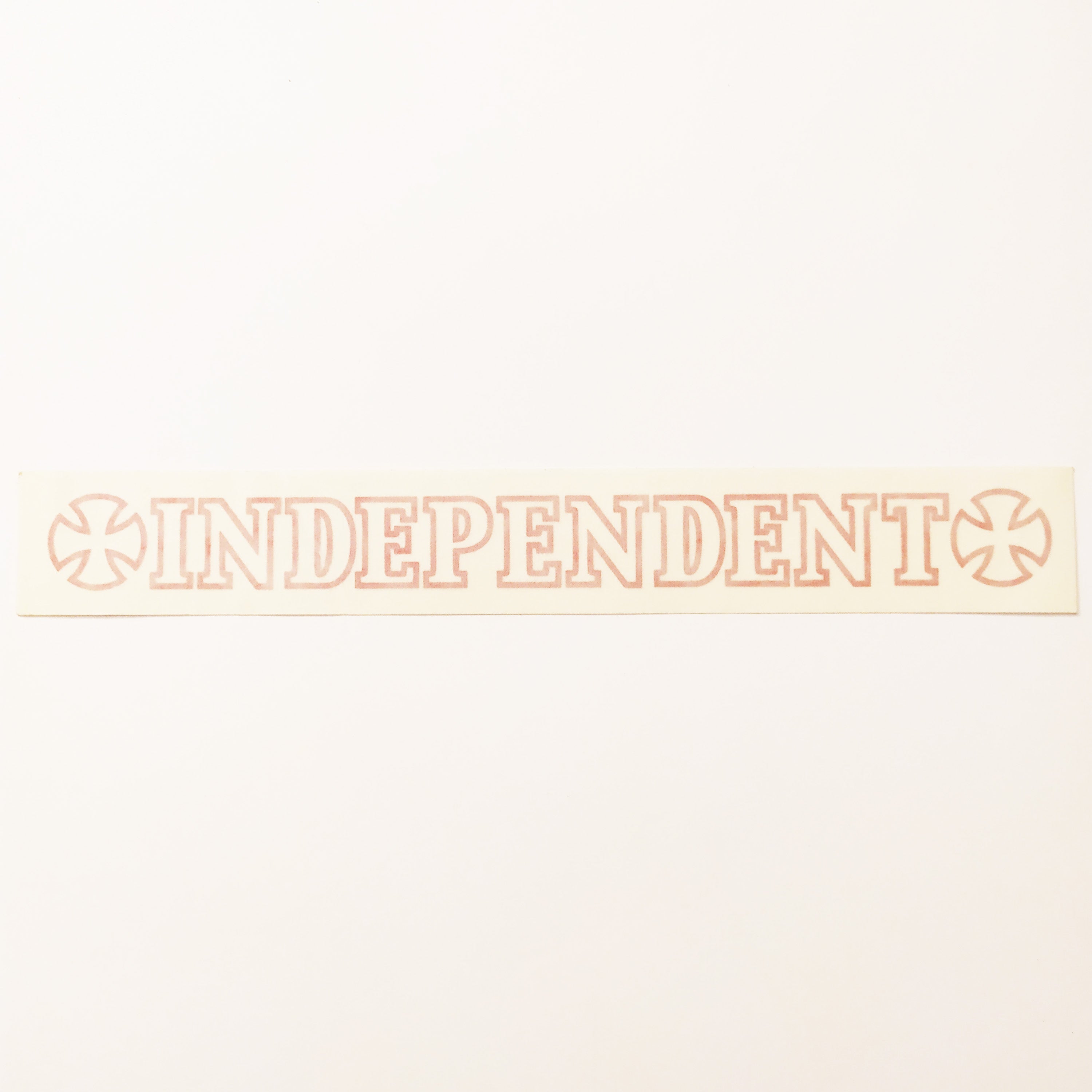 Independent Trucks RUB ON Skate Sticker