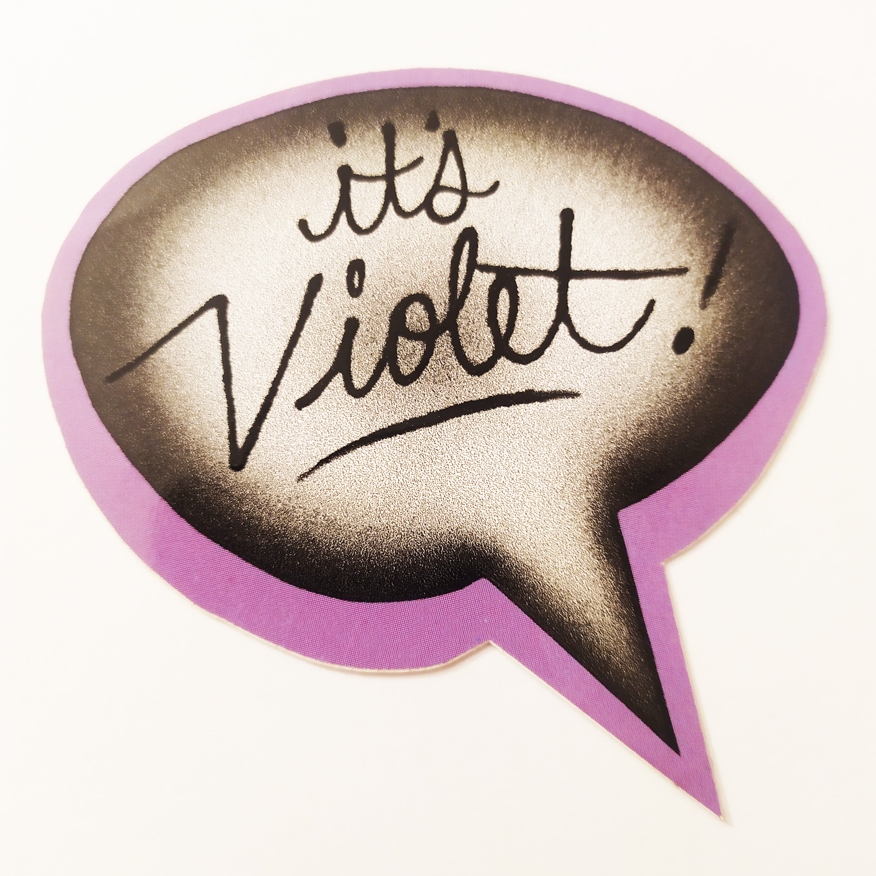 Violet Skateboards Sticker