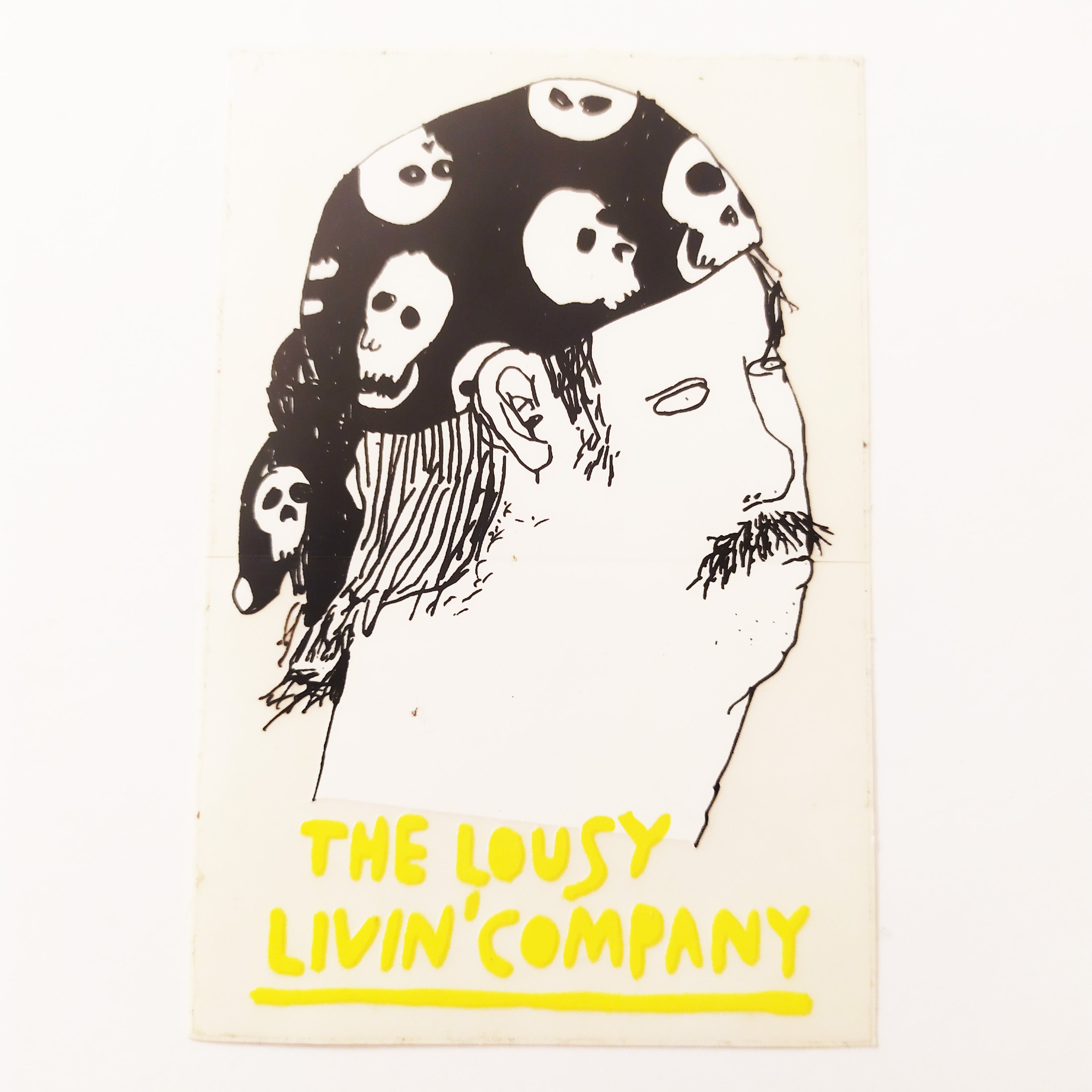 The Lousy Living Company Skate Sticker