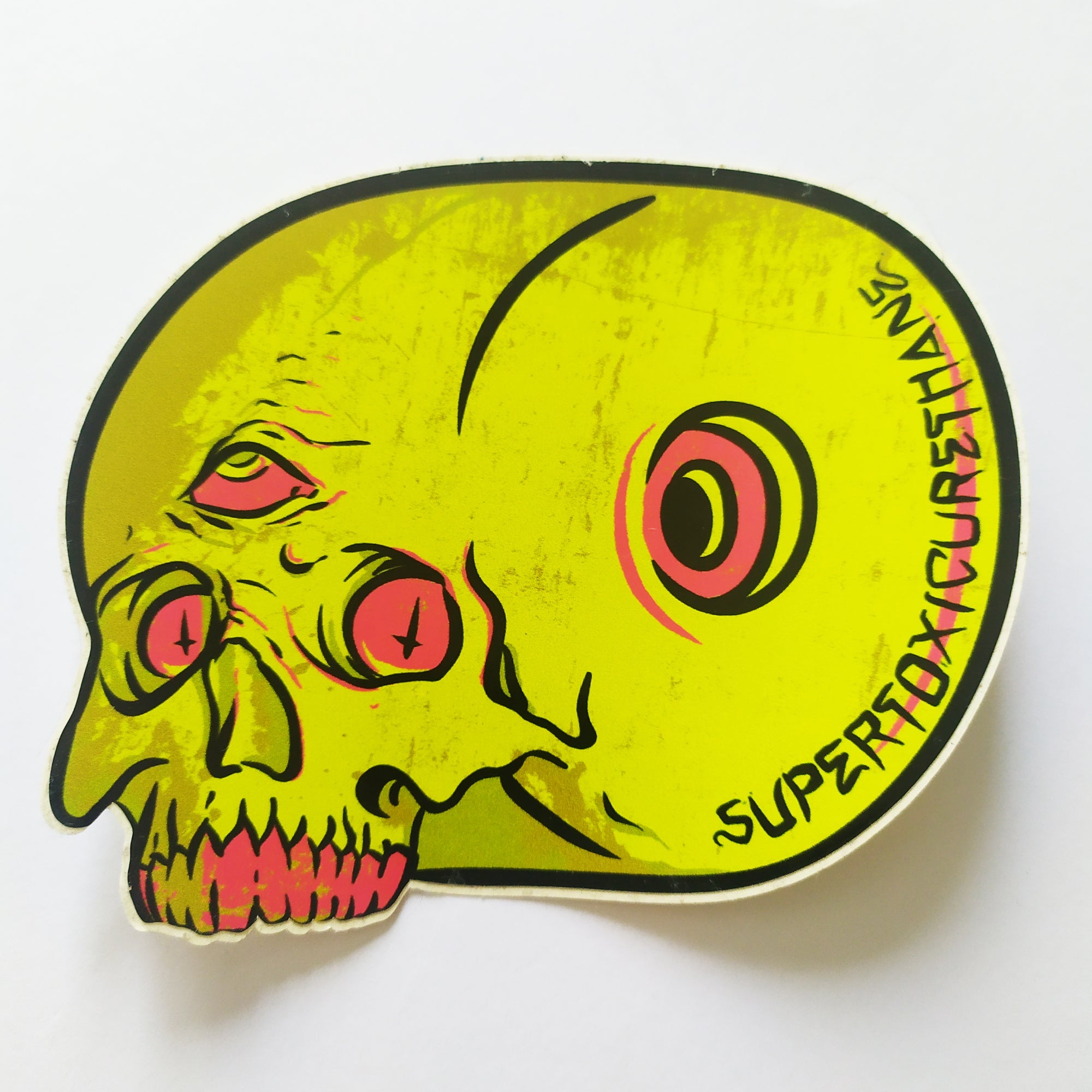 Super Toxic Urethane Skateboard Sticker