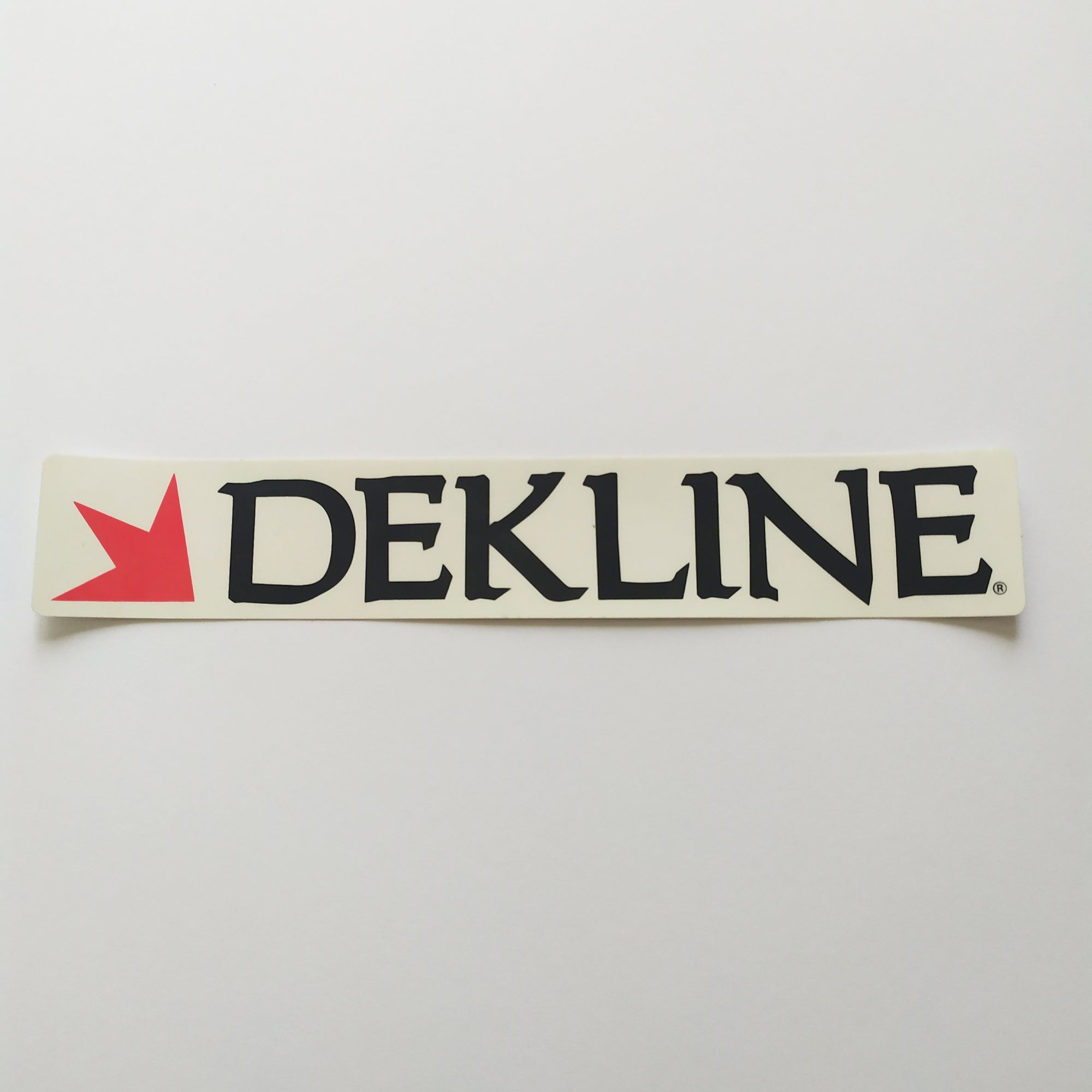 Dekline Footwear Skateboard Sticker