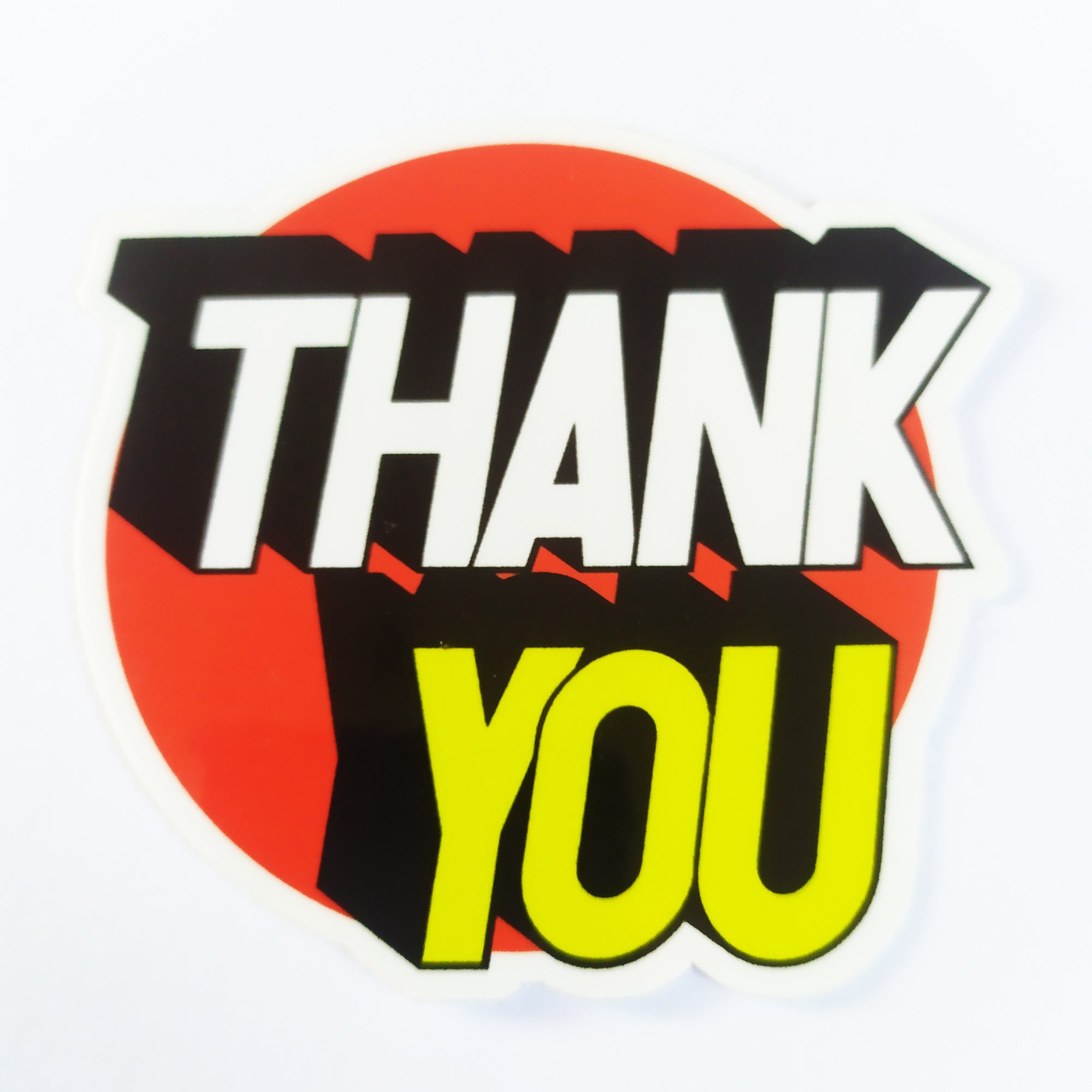 Thank You Skateboards Sticker - SkateboardStickers.com