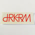dRKRM / Darkroom Skateboard Sticker - SkateboardStickers.com