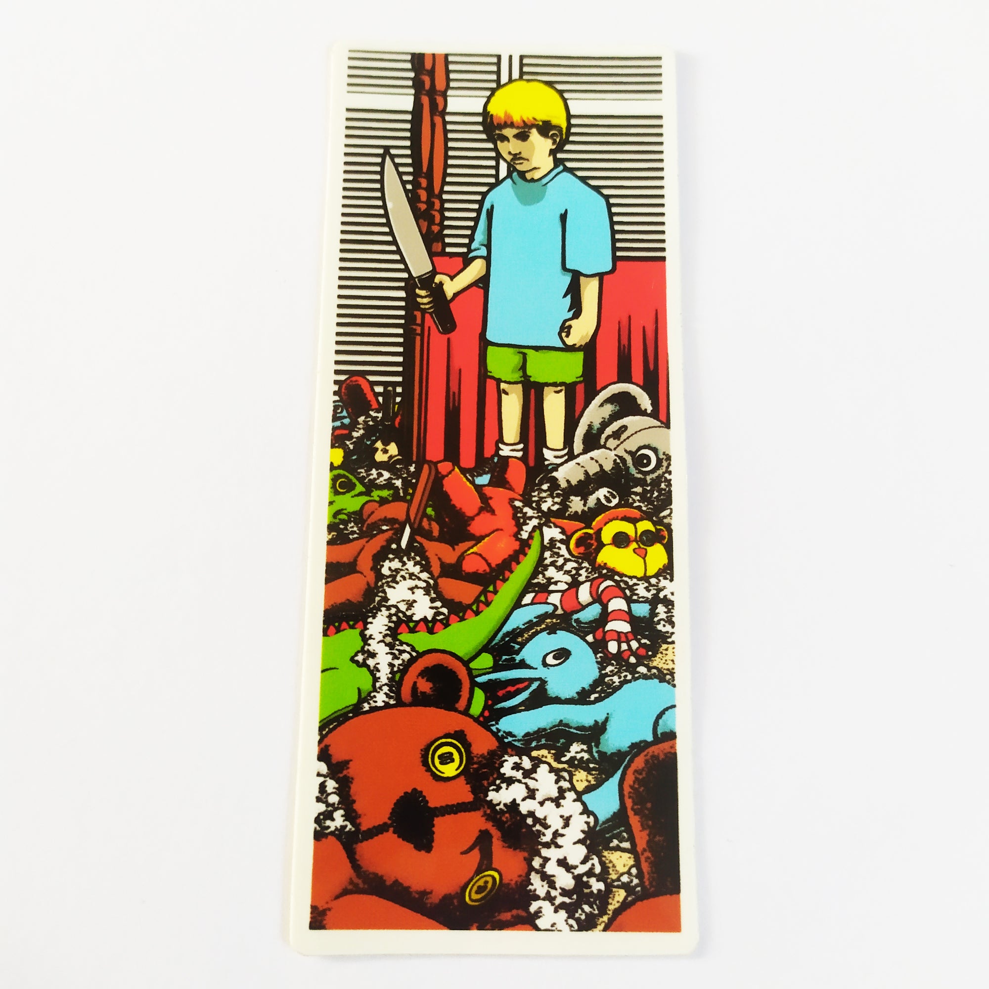 101 Skateboards Sticker - Adam McNatt Fluffy Monsters