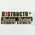 Destructo Trucks Skate Sticker - SkateboardStickers.com