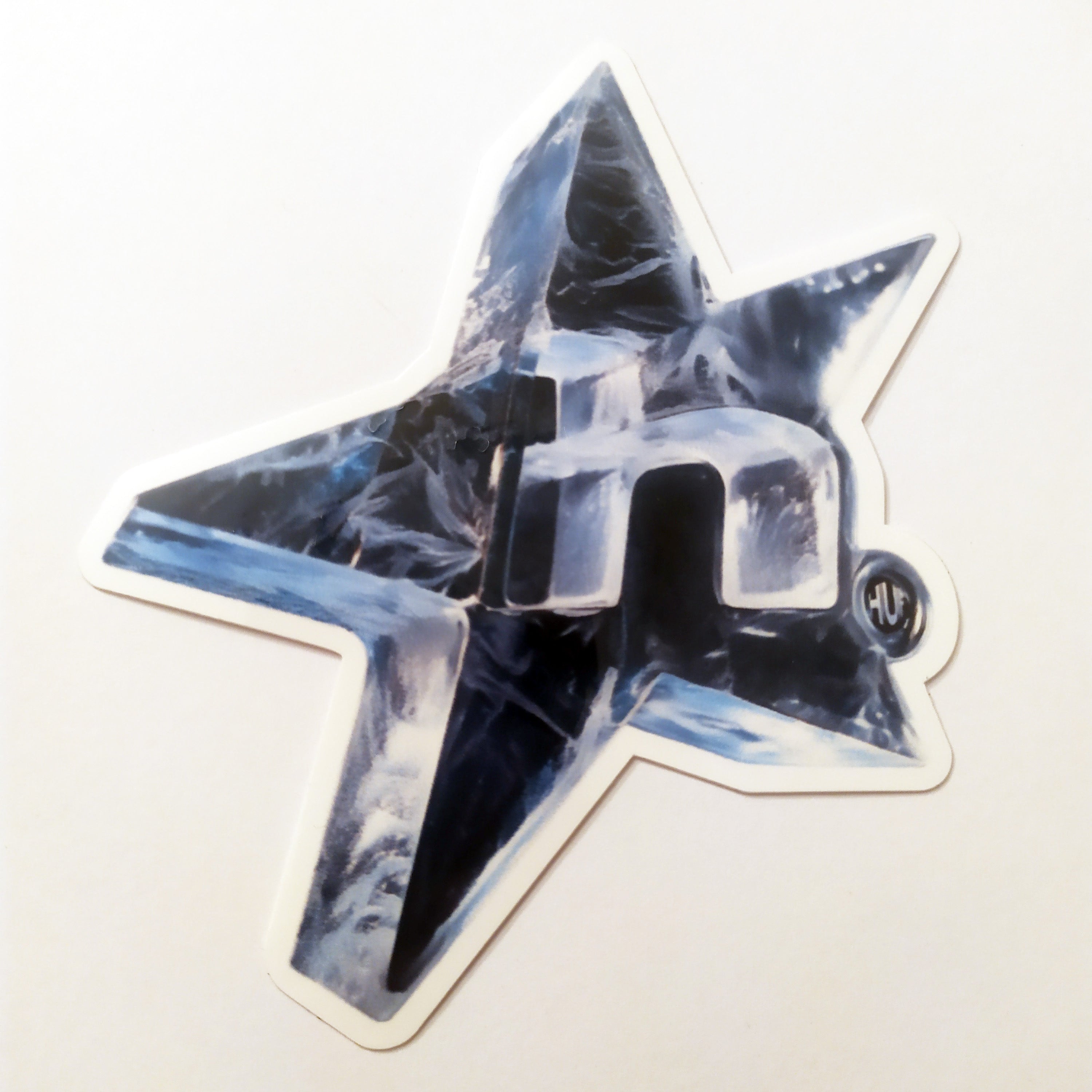 HUF Skateboard Sticker - Ice Star