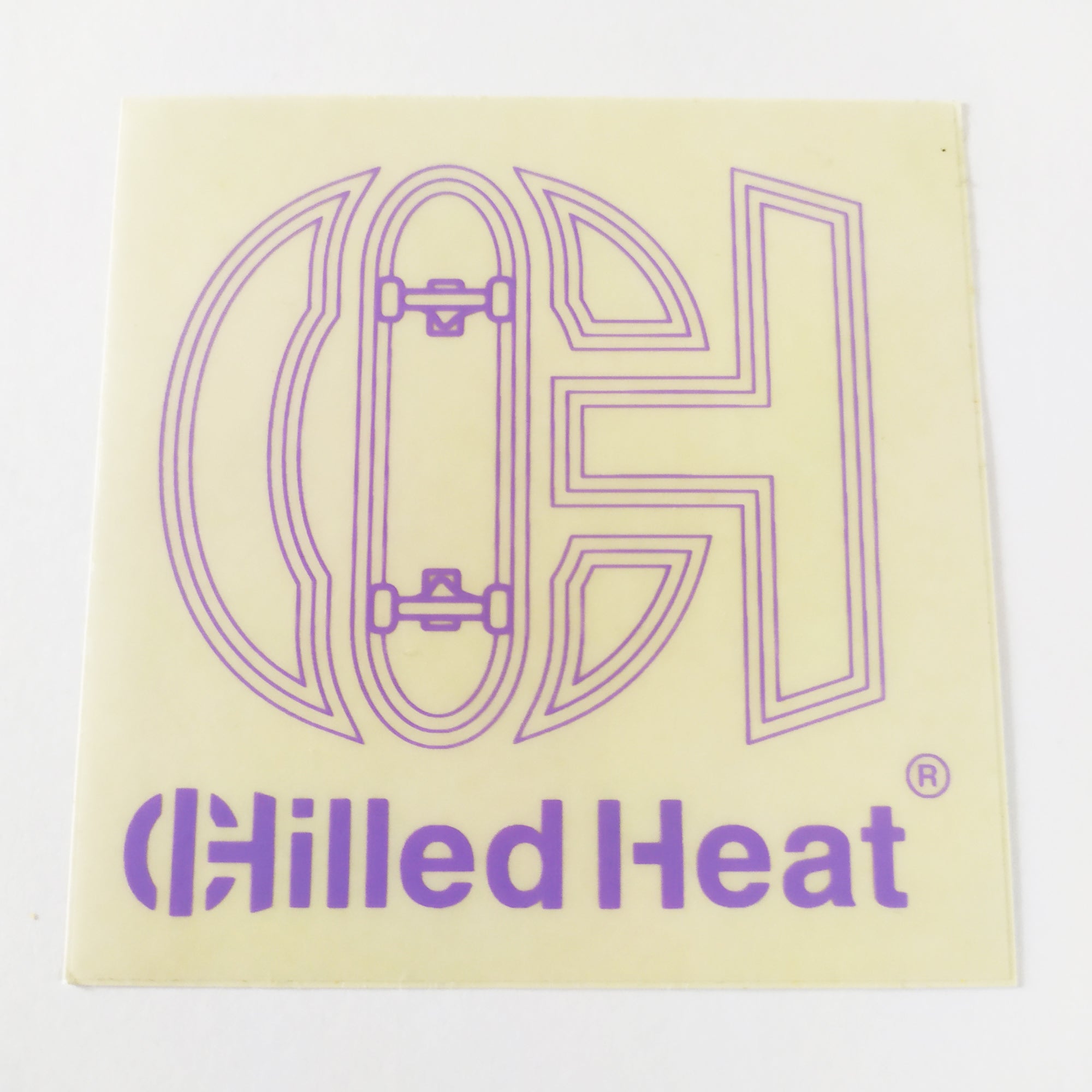 Chilled Heat Skate Sticker - SkateboardStickers.com