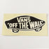 Vans Skateboard Sticker