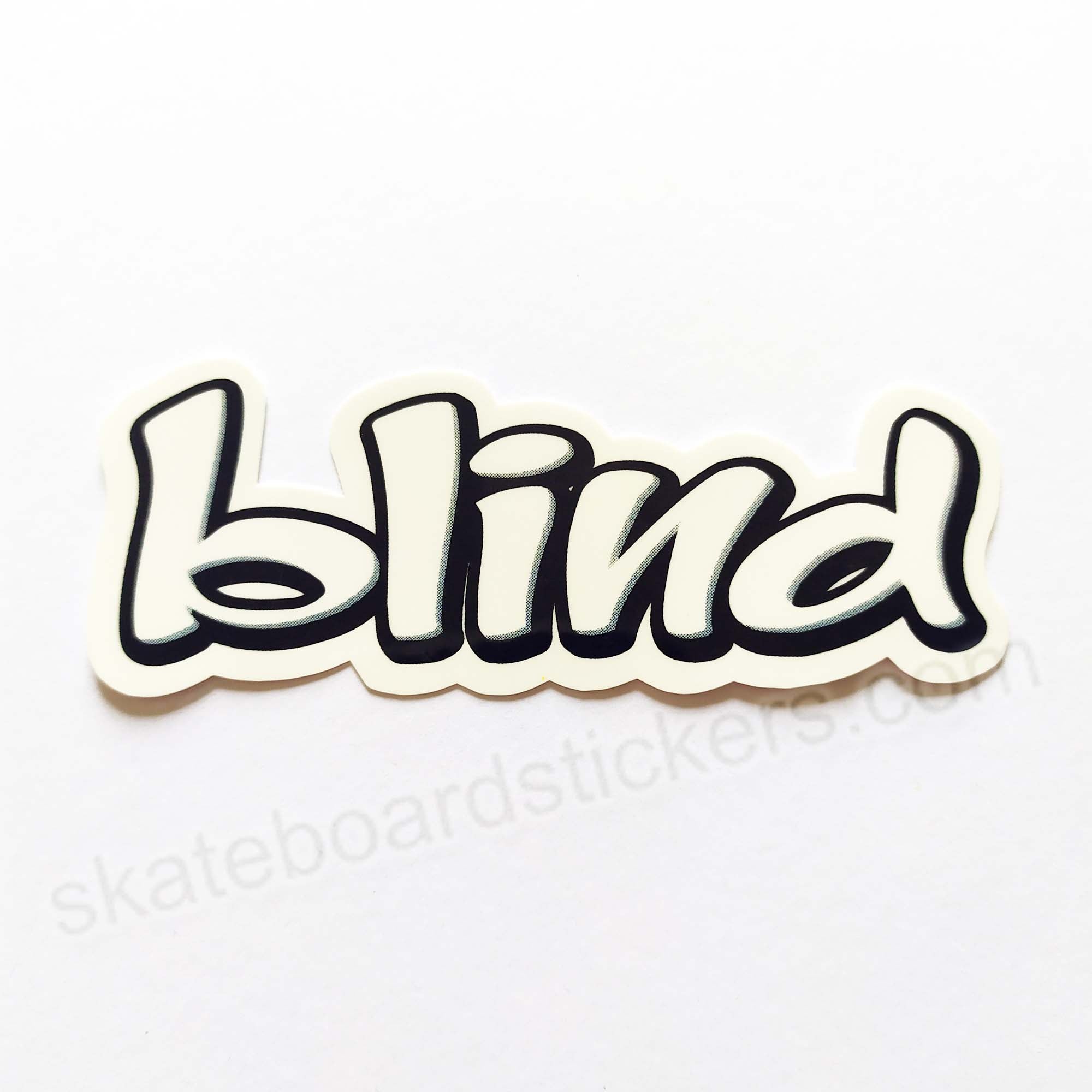Blind Skateboards 'Logo' Skateboard Sticker - SkateboardStickers.com