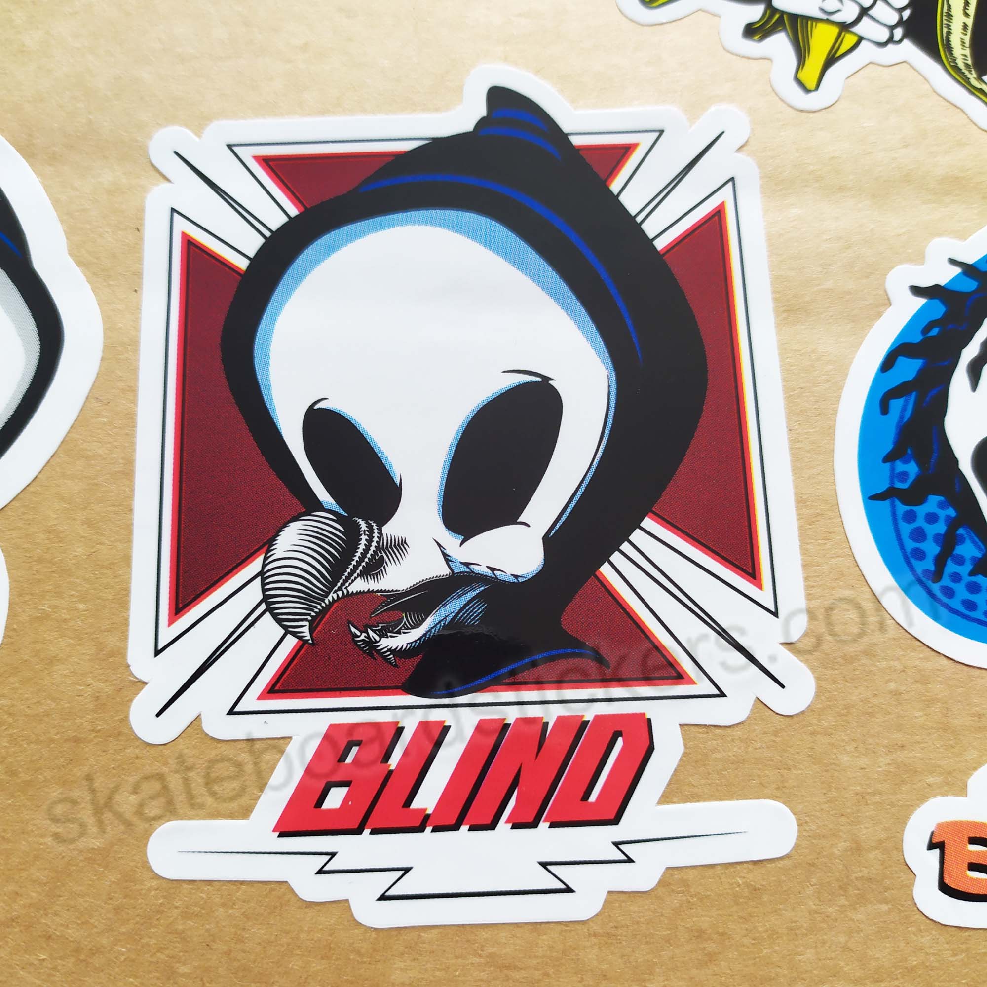 Blind Skateboards 'Birdman' Skateboard Sticker - SkateboardStickers.com
