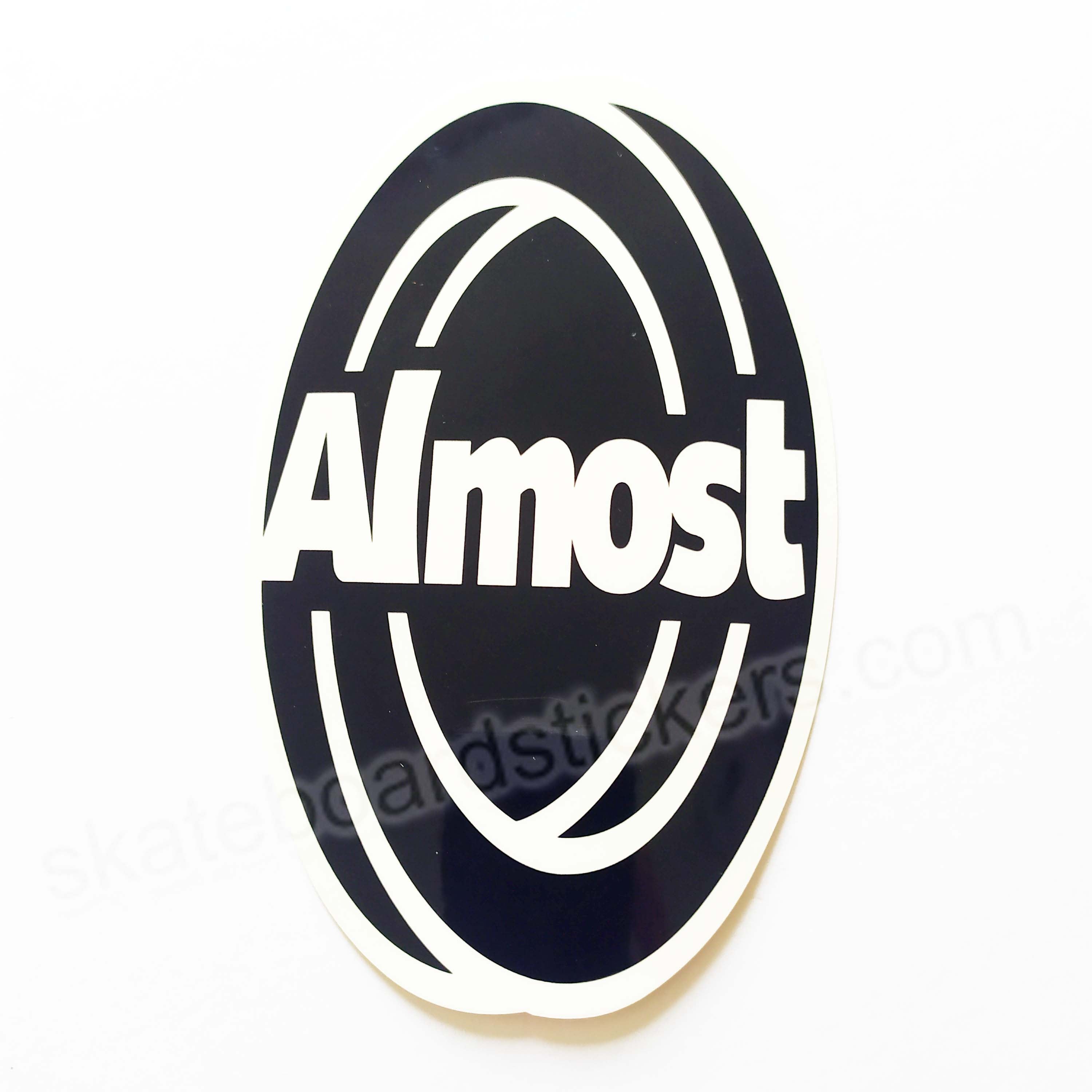 Almost Skateboards "Rings" Skateboard Sticker - SkateboardStickers.com