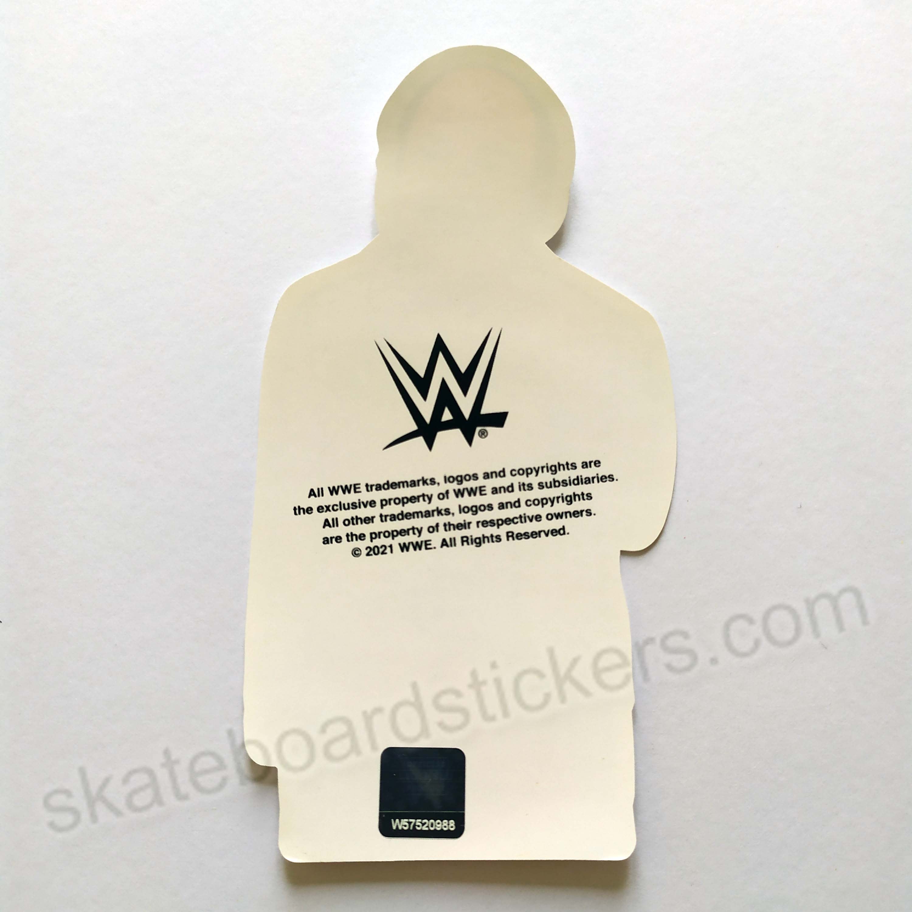 Enjoi X WWE 'Body Slam' Series Skateboard Sticker - SkateboardStickers.com