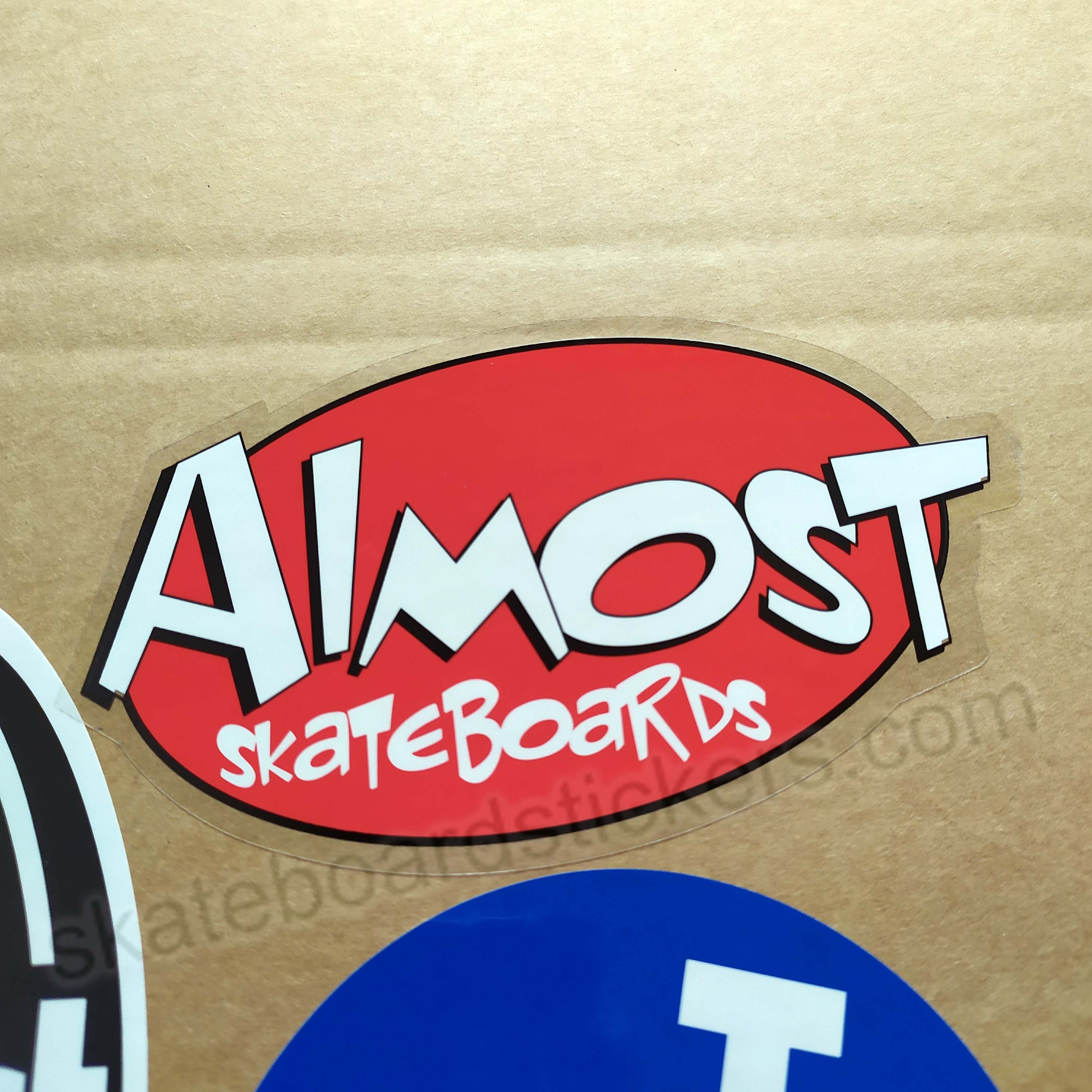 Almost Skateboards "R & S Logo" Skateboard Sticker - SkateboardStickers.com