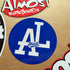 Almost Skateboards "AL Most" Skateboard Sticker - SkateboardStickers.com