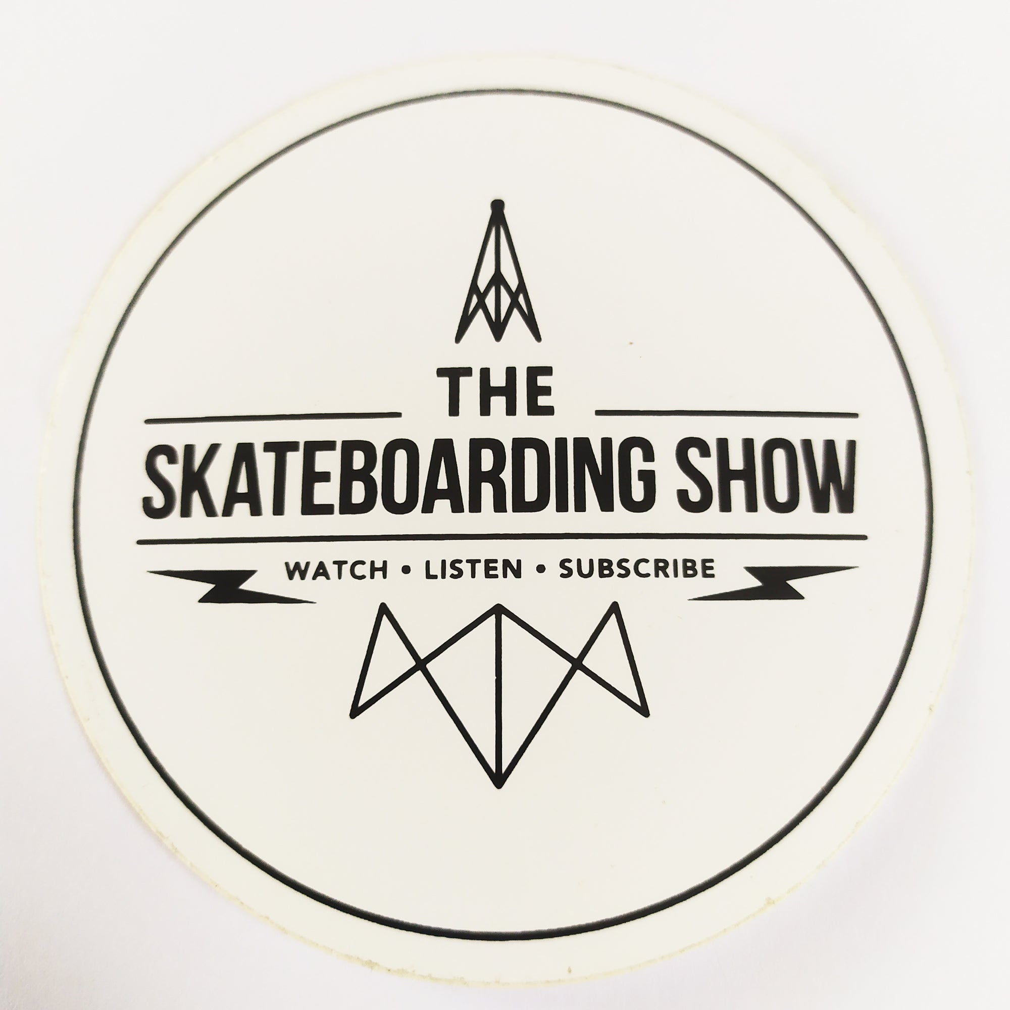 The Skateboarding Show Skate Sticker - SkateboardStickers.com