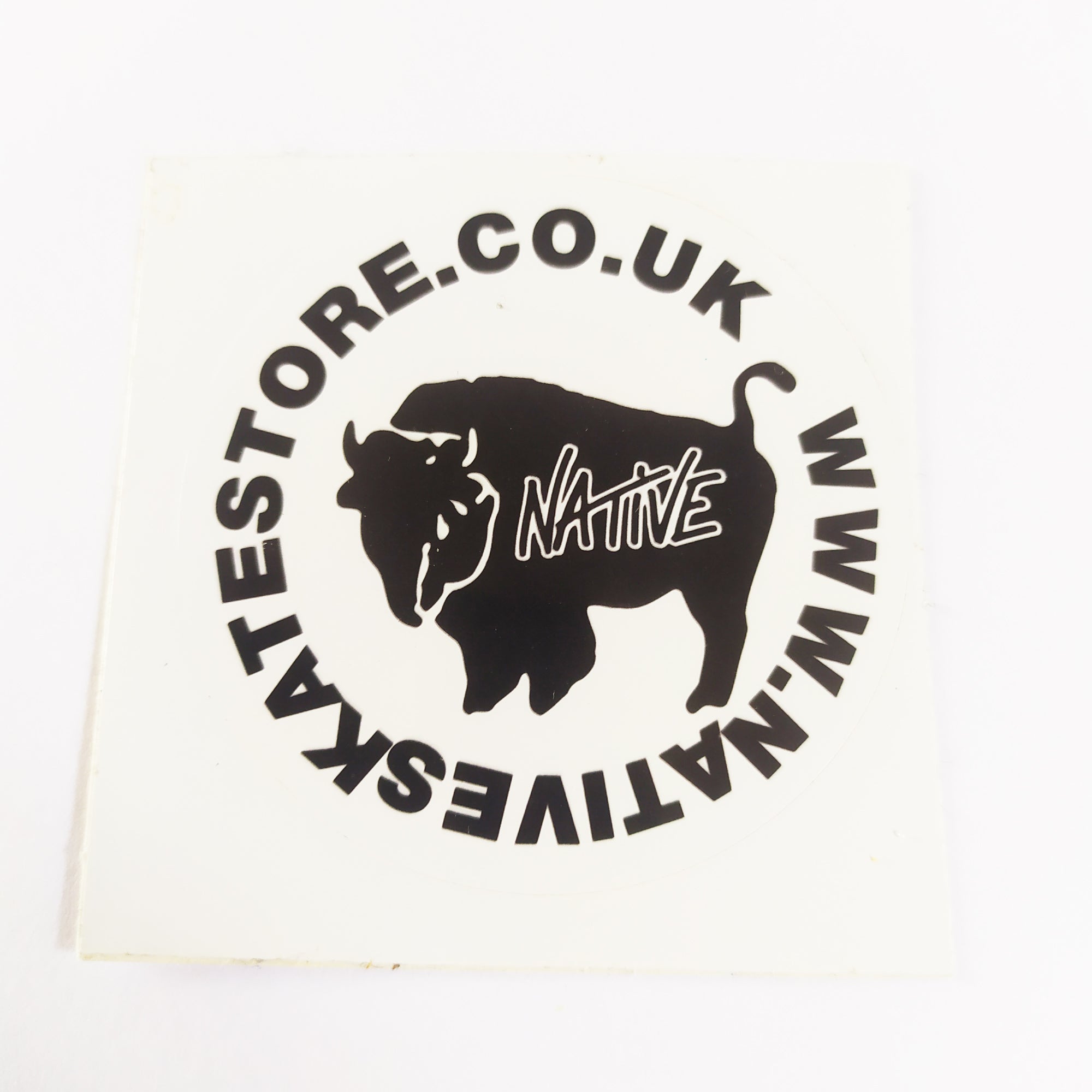 Native Skate Shop Sticker - SkateboardStickers.com
