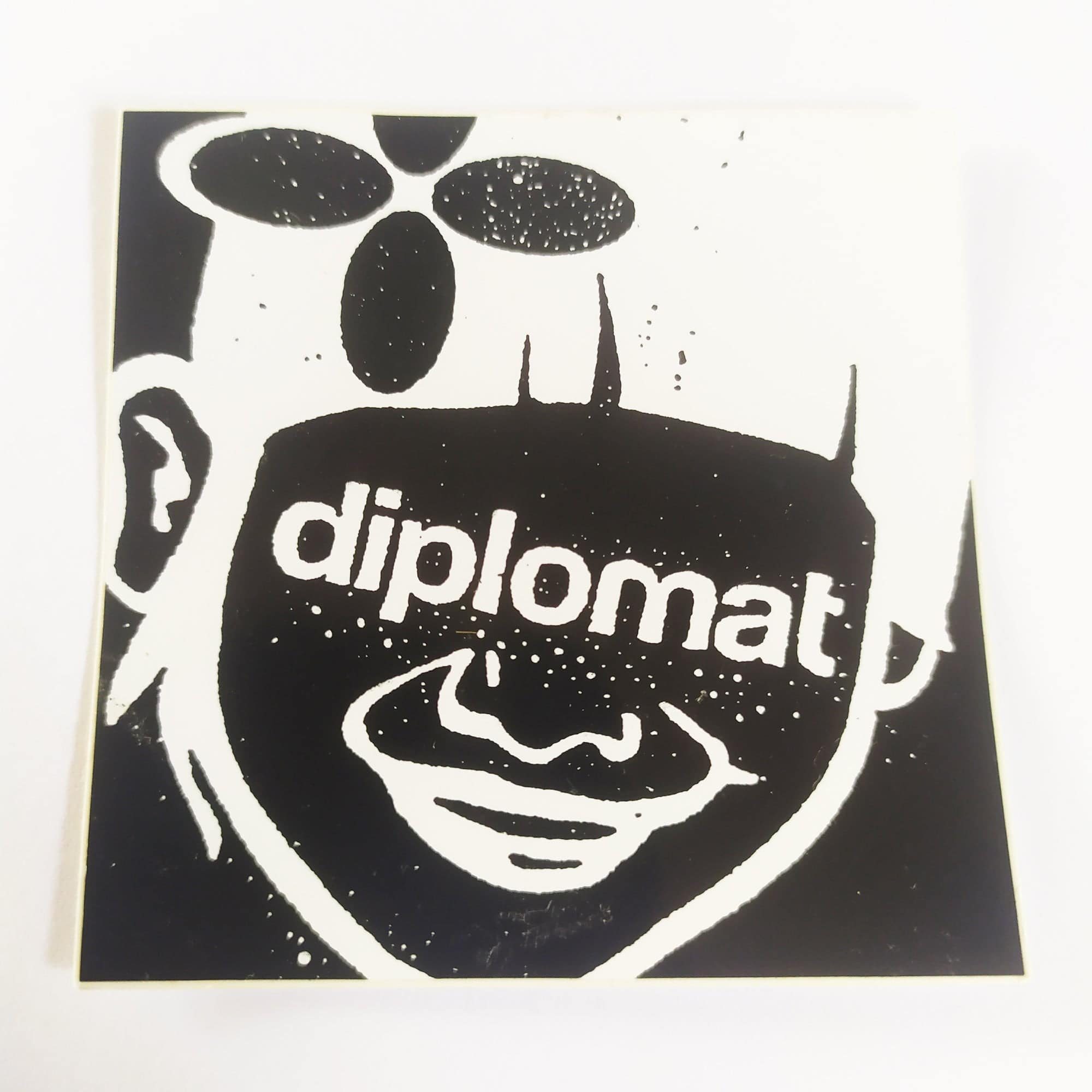 Diplomat Skateboard Sticker - SkateboardStickers.com
