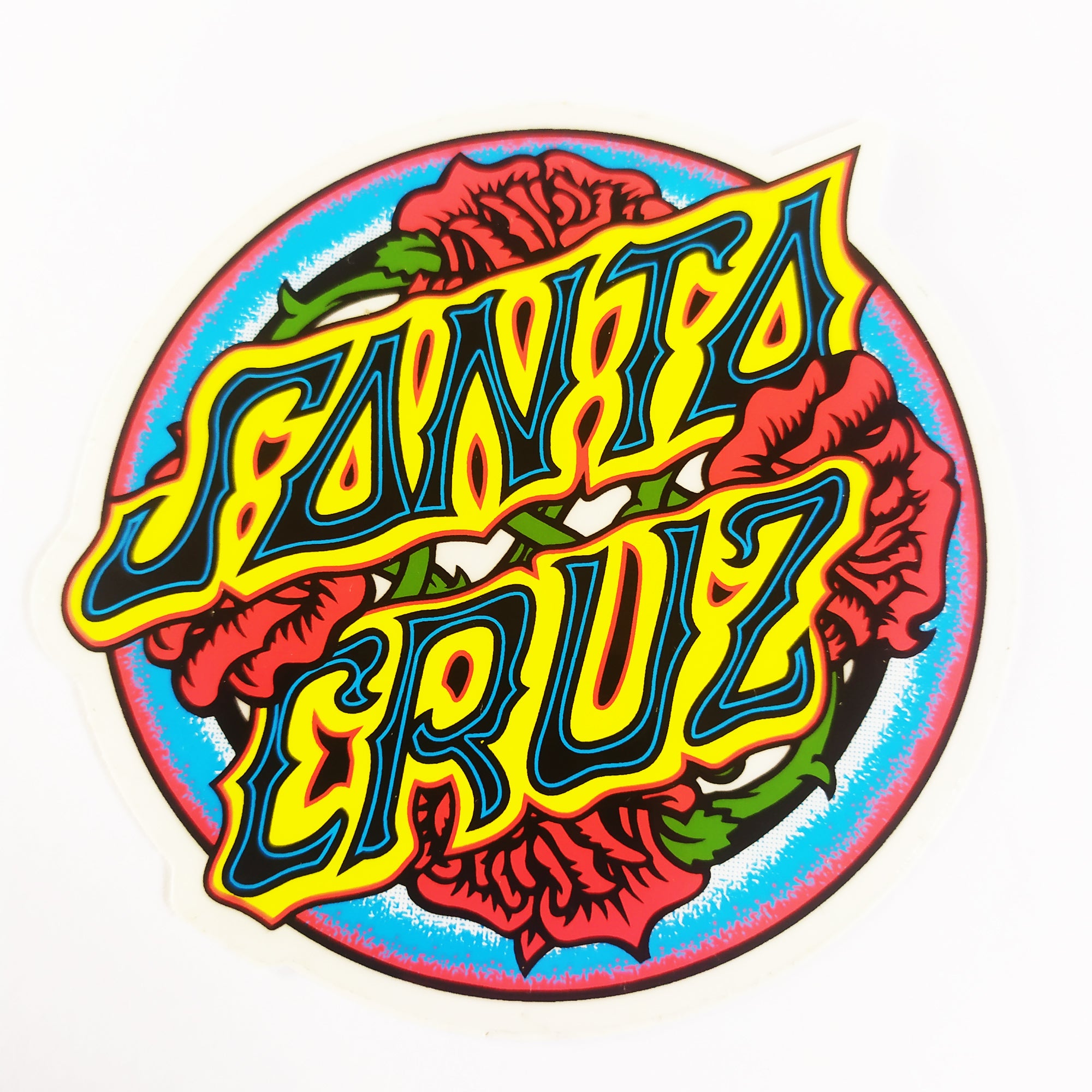Santa Cruz - Dressen Roses Skateboard Sticker - SkateboardStickers.com