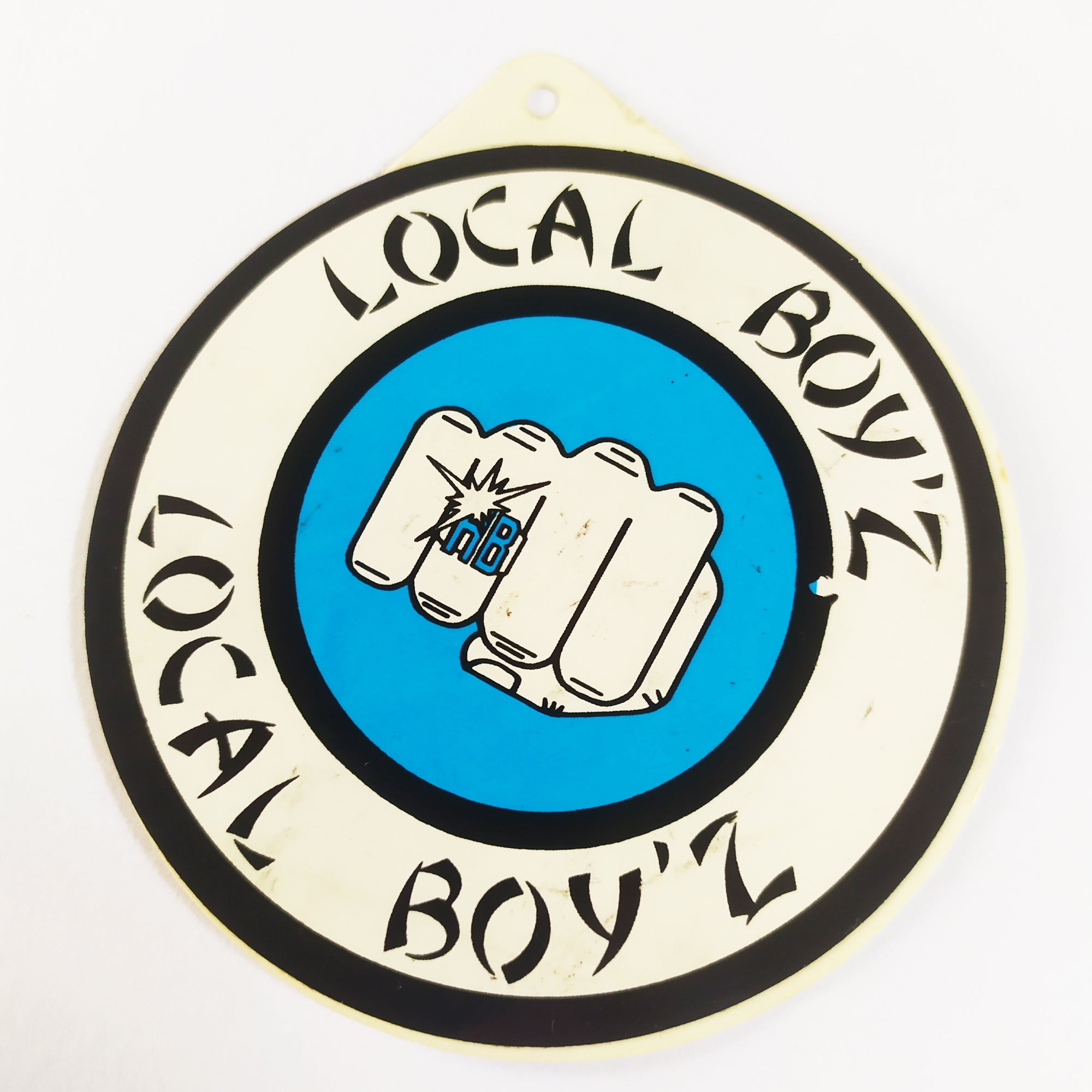 Local Boy'z Old School Skate Sticker - SkateboardStickers.com