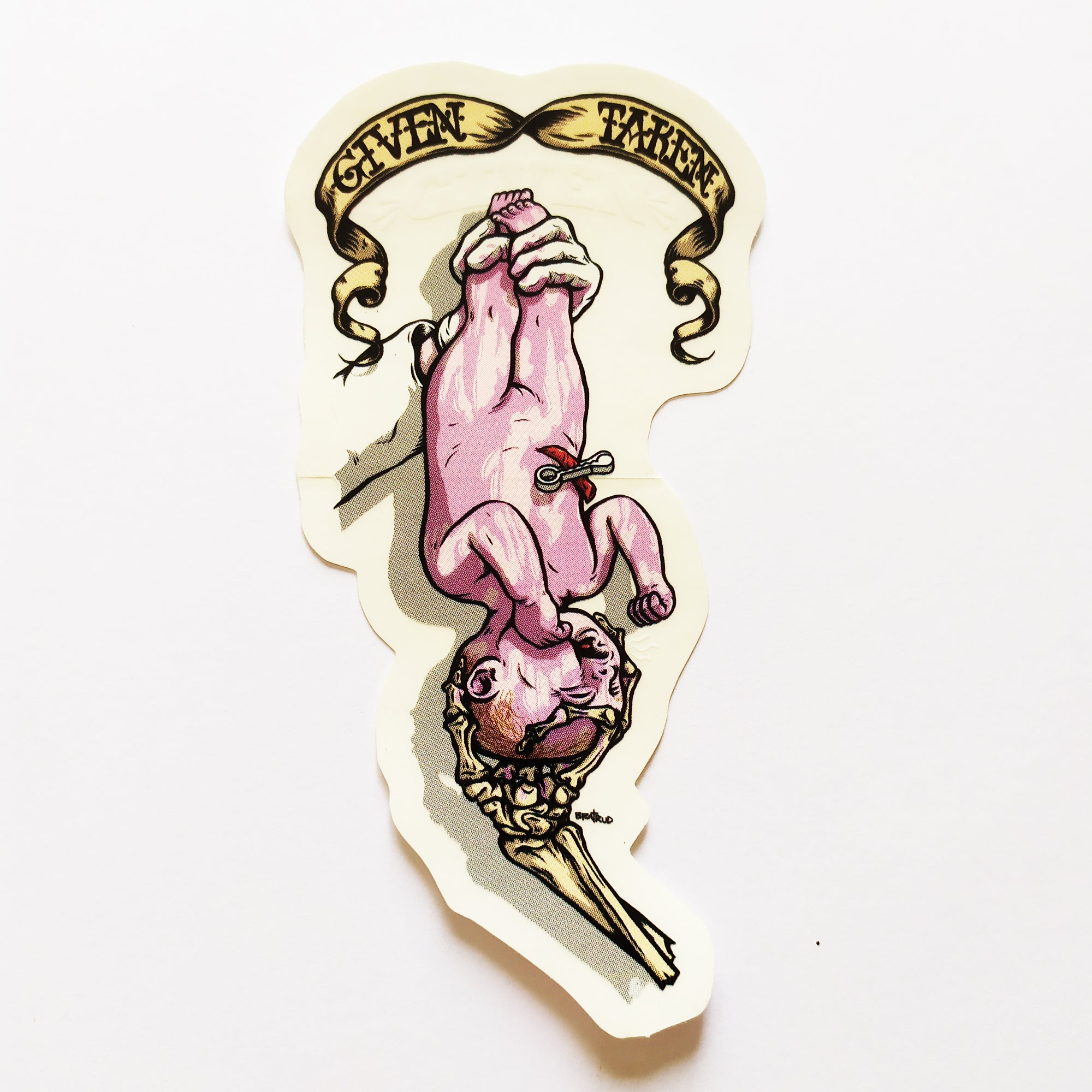 Given Skateboards Sticker - SkateboardStickers.com
