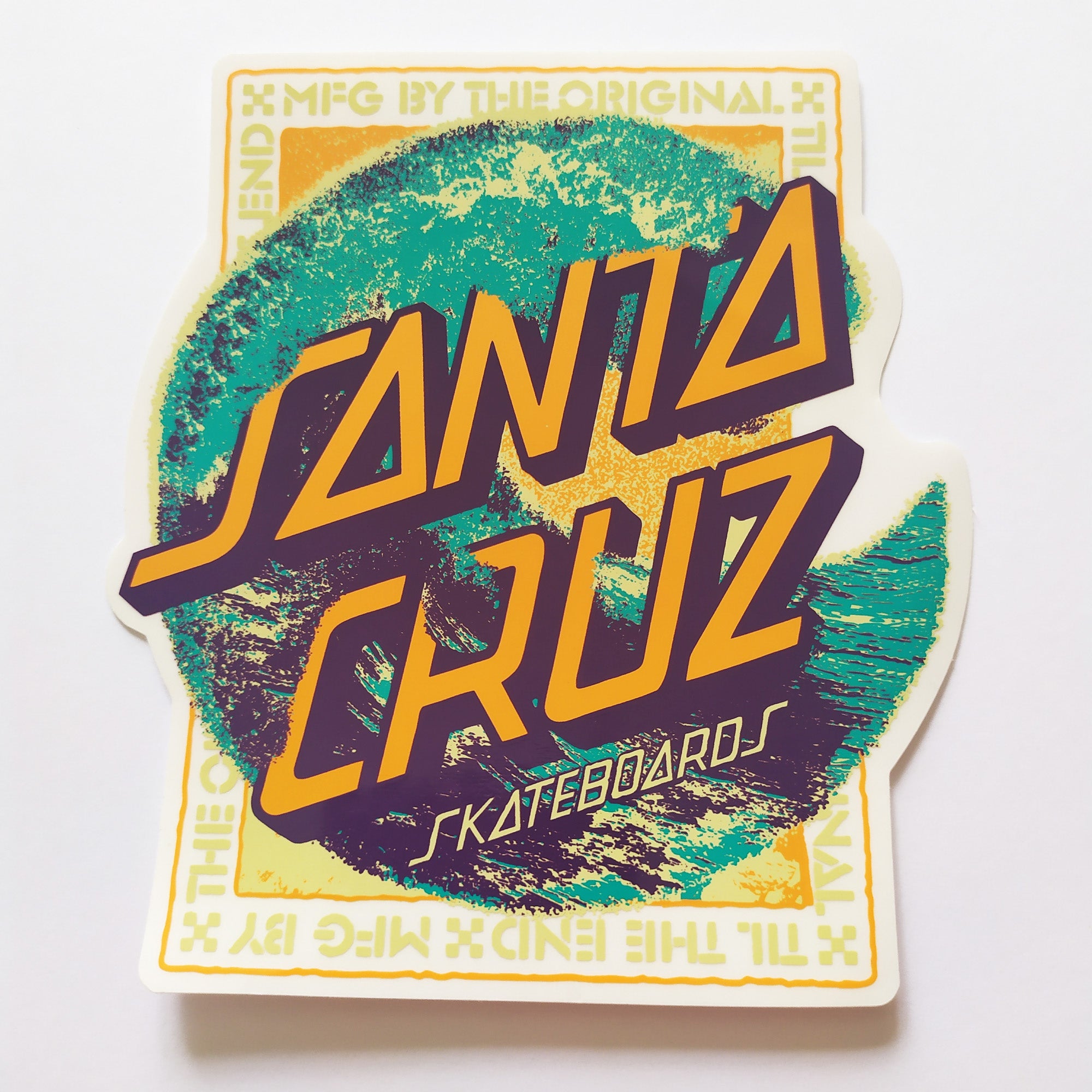 Santa Cruz Breaker Dot Skateboard Sticker - SkateboardStickers.com