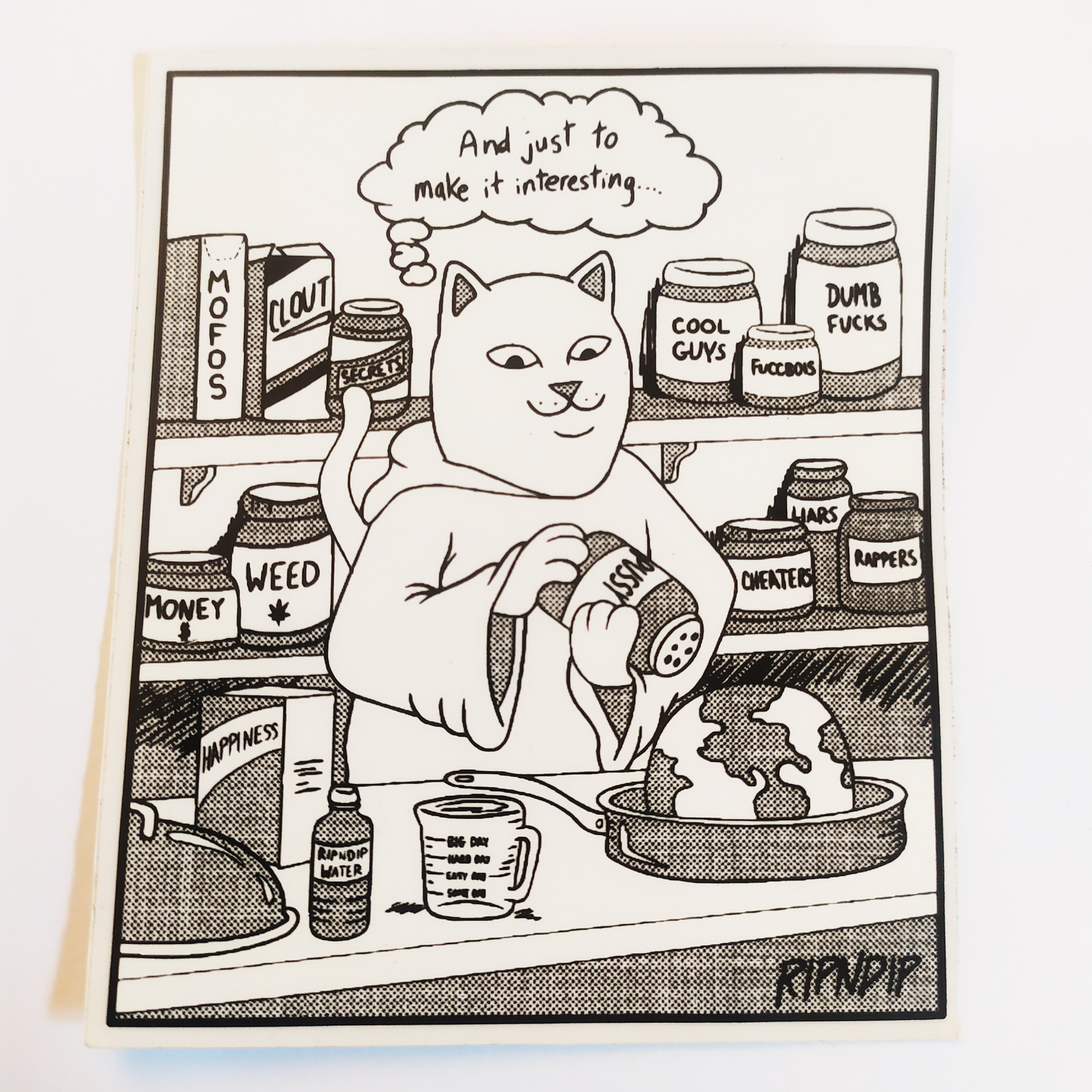 Rip N Dip / RIPNDIP Skateboard Sticker - SkateboardStickers.com