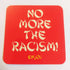 Enjoi Skateboard Sticker "No More The Racism" - SkateboardStickers.com